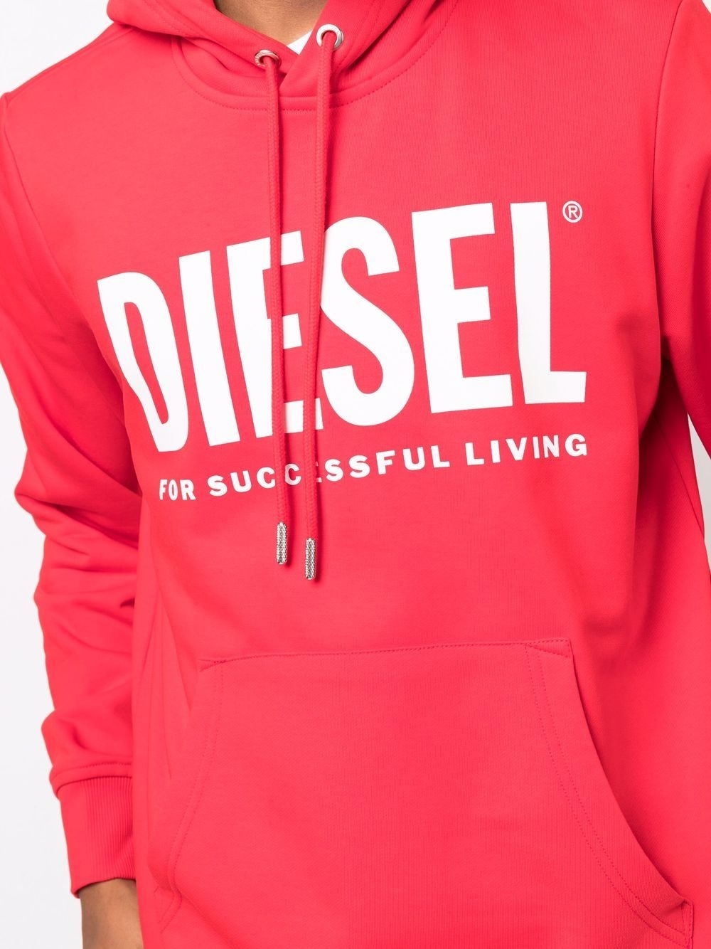 logo-printed hoodie - 5