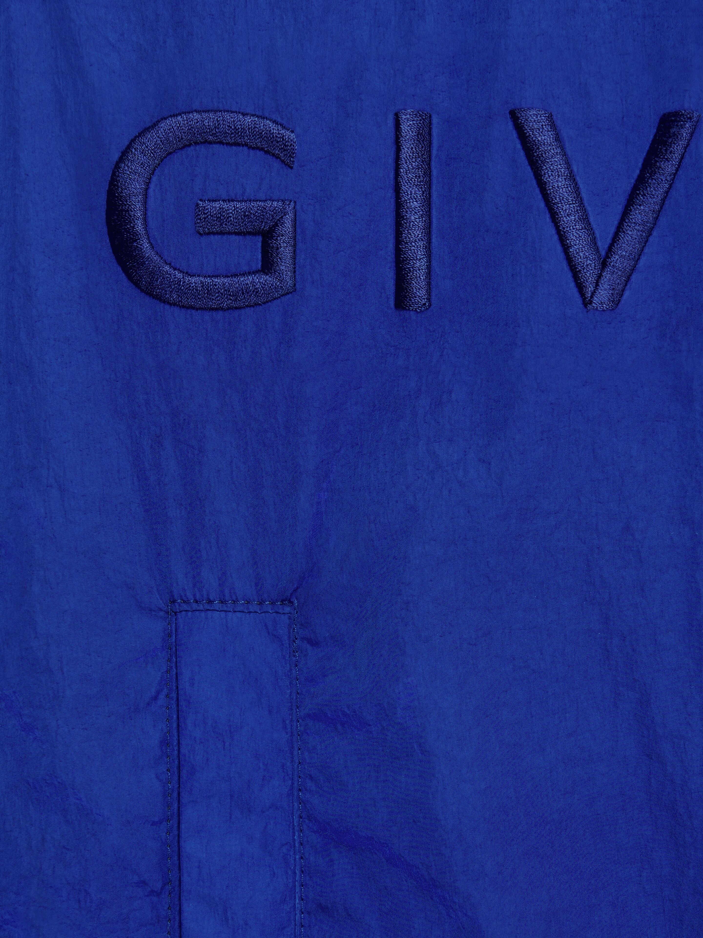 JOGGER VEST IN GIVENCHY 4G EMBROIDERED NYLON - 6