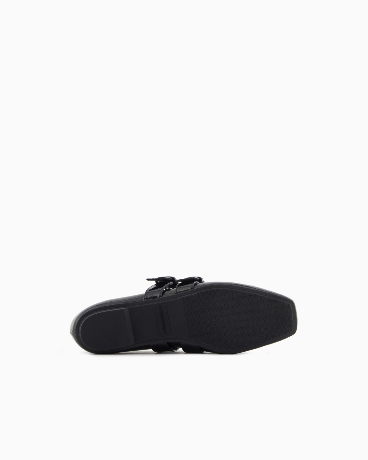 PATENT LEATHER BALLERINAS WITH DOUBLE STRAP - 6
