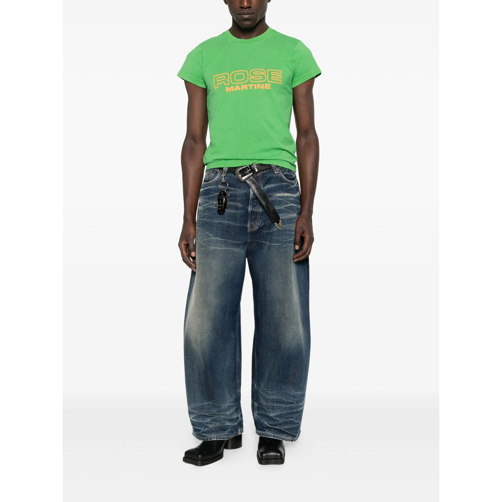 Martine Rose Green T-Shirts & Vests - T-Shirts Men - 2