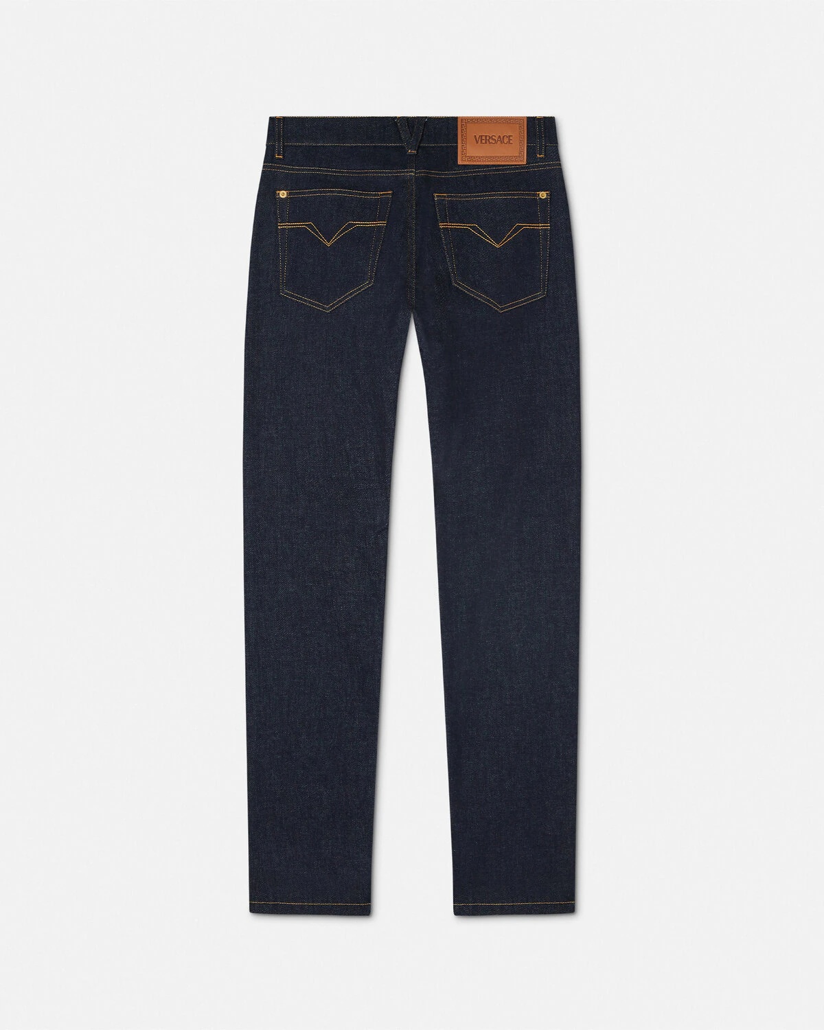 【送料&関税込】Versace Slim Denim Pants VERSACE Slim-Fit Jeans | REVERSIBLE