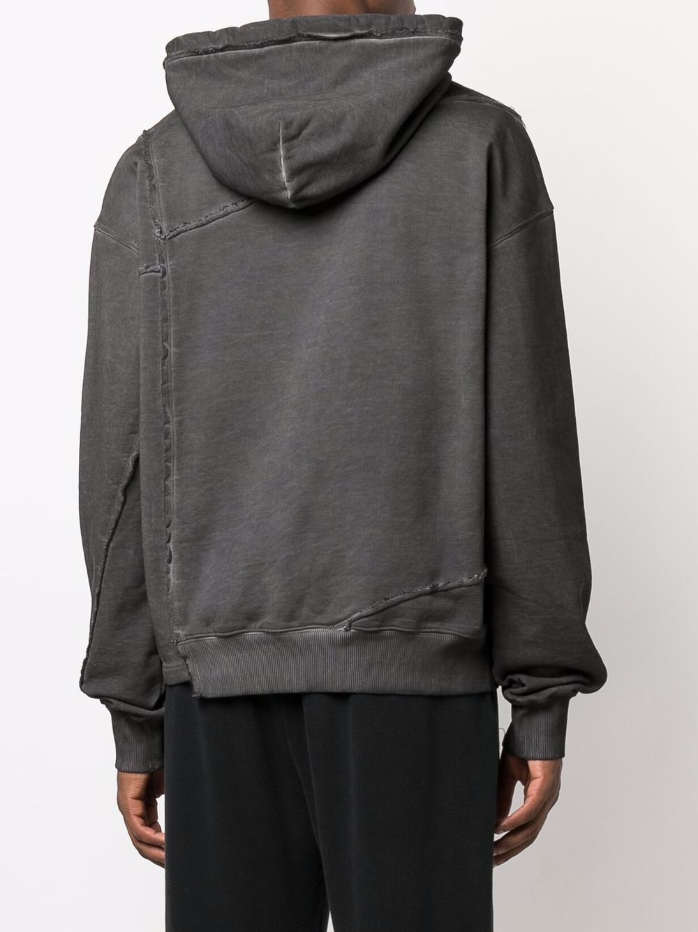 Coherence distressed-effect hoodie - 4