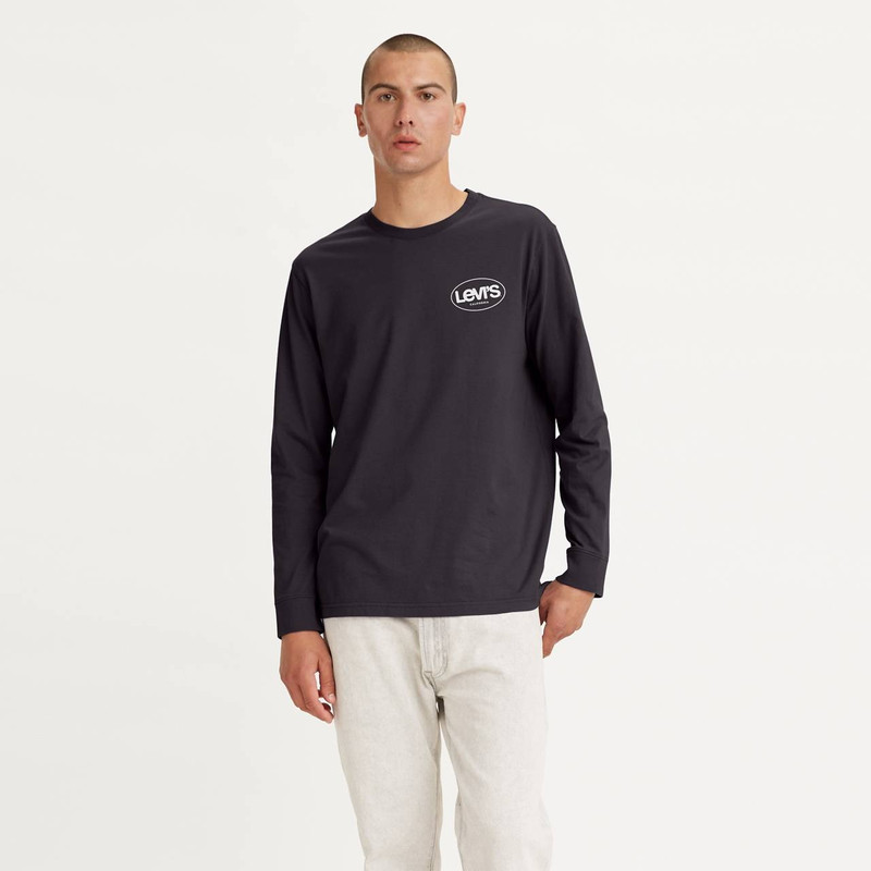 RELAXED FIT LONG SLEEVE GRAPHIC T-SHIRT 1