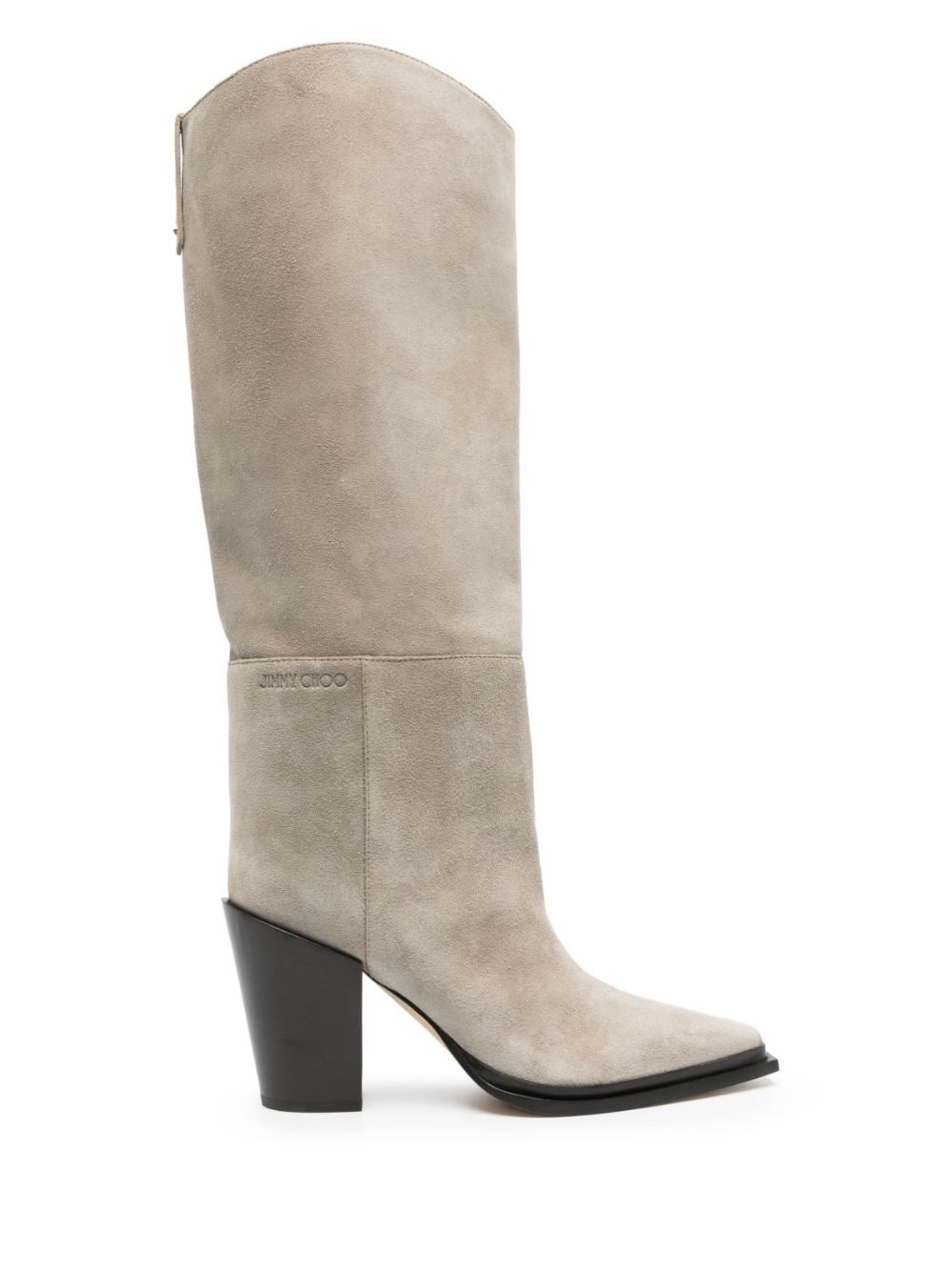 Cece 80mm suede boots - 1