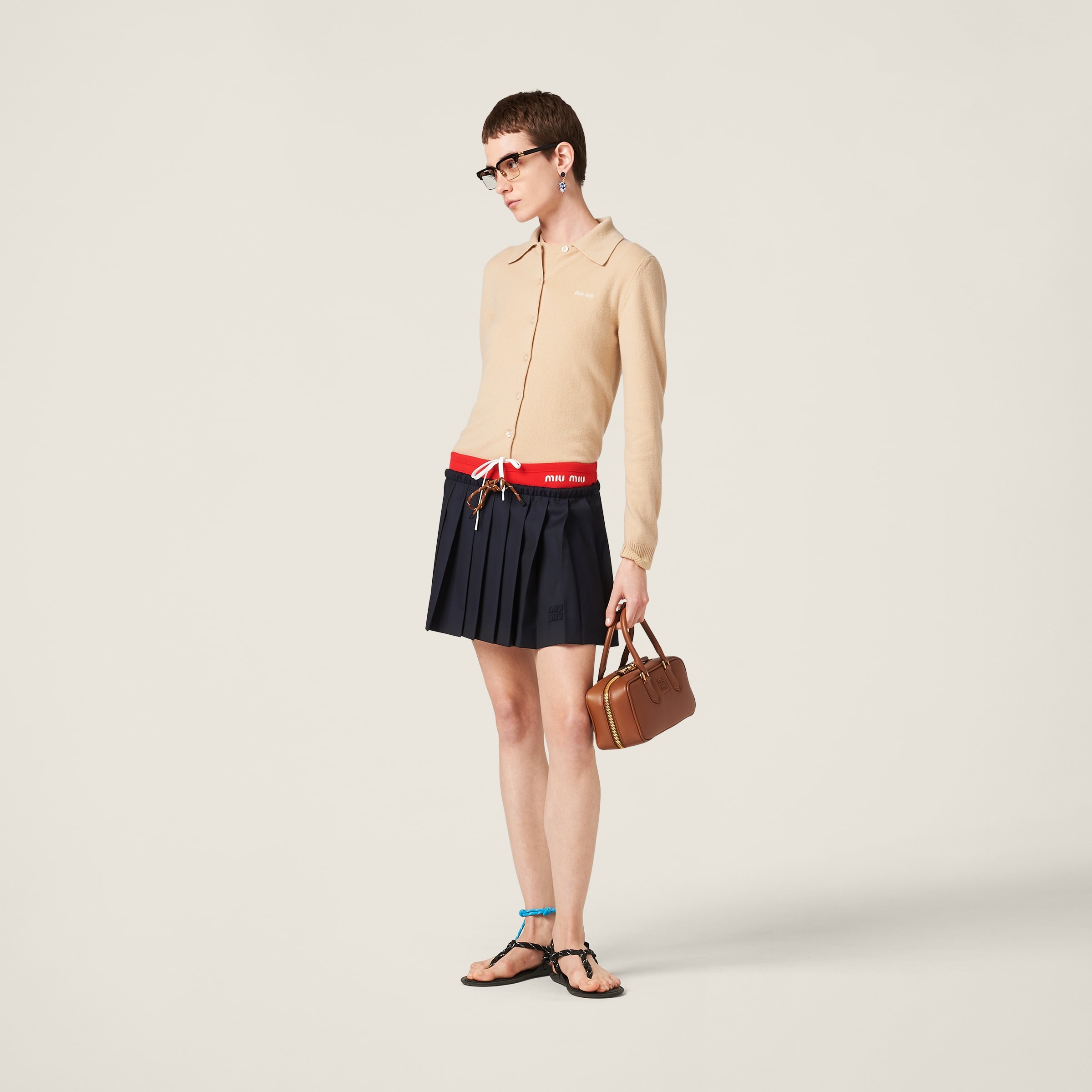 Pleated Batavia skirt - 2