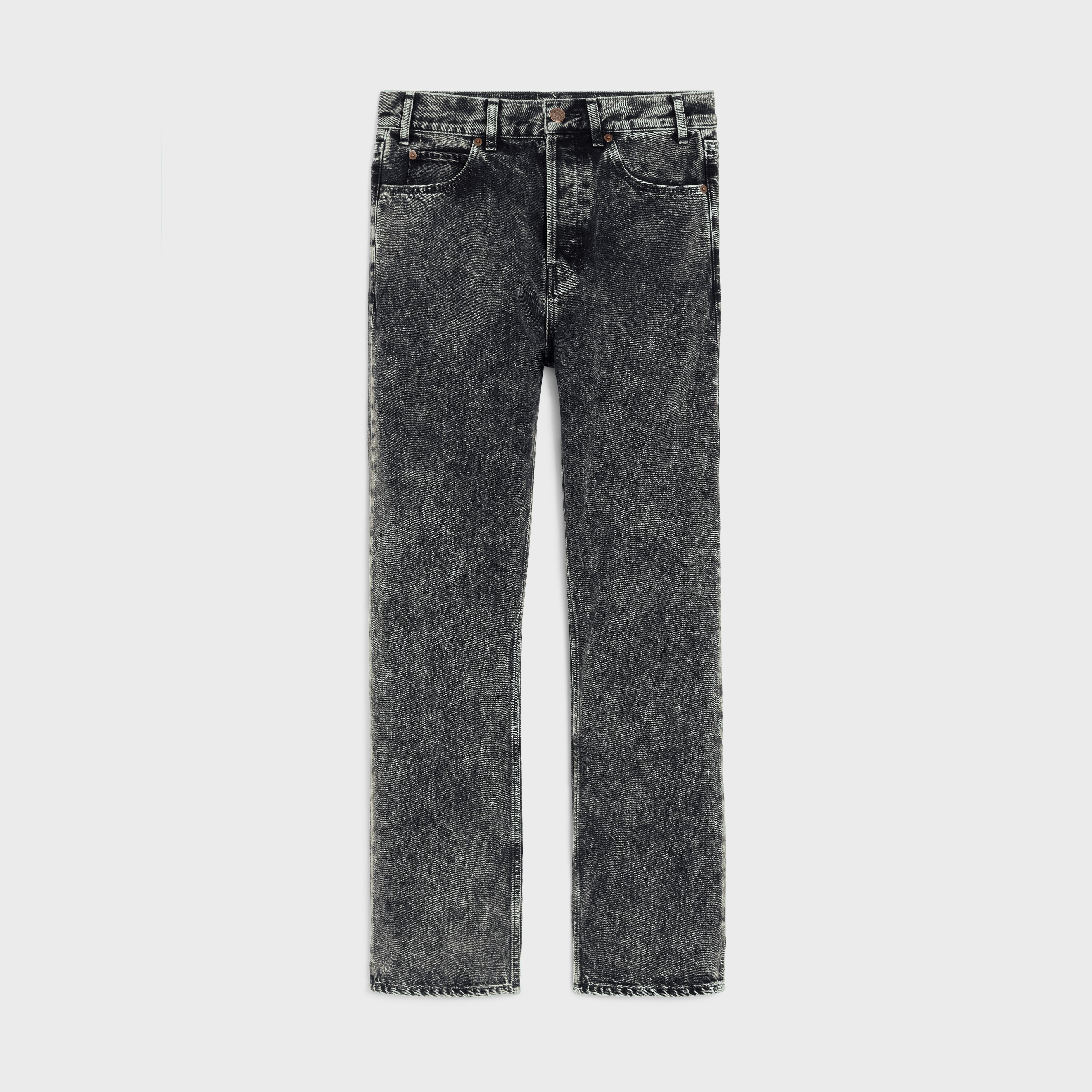 KURT JEANS IN ACID GREY WASH DENIM - 1