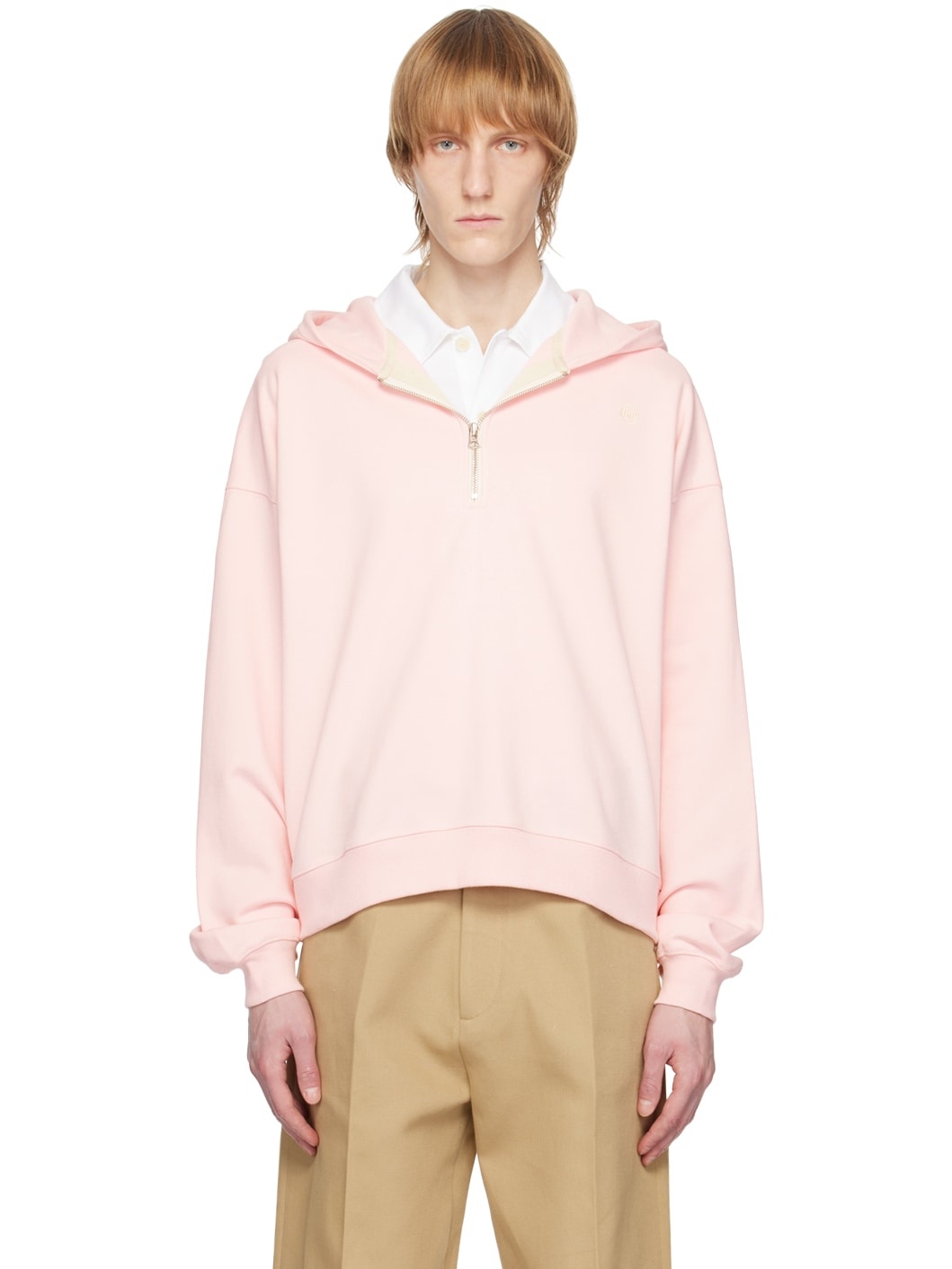 SSENSE Exclusive Pink Hoodie - 1