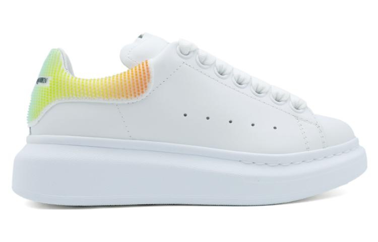 (WMNS) Alexander McQueen Larry Oversized Low-Top Sneakers 'White Multi' 708070WICG49035 - 2