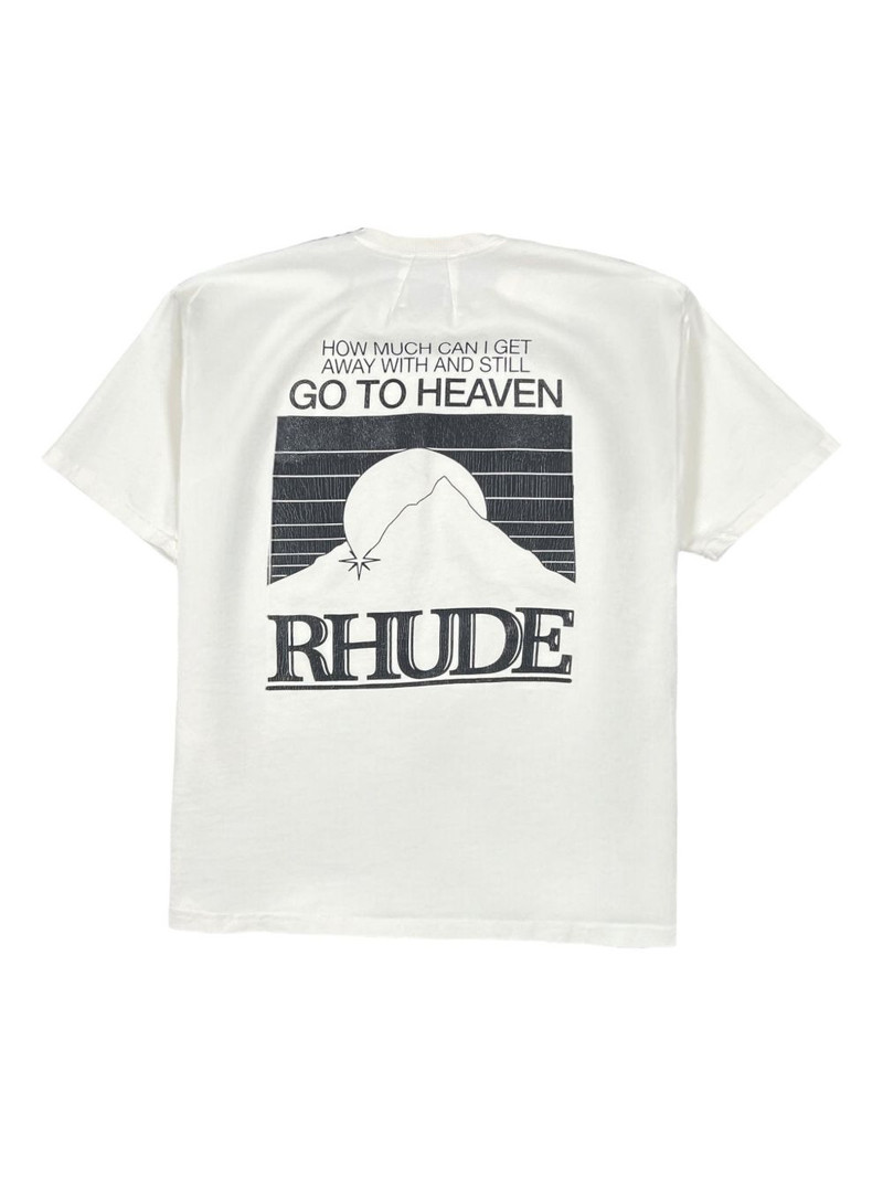 Rhude Moonlight graphic-print T-shirt outlook