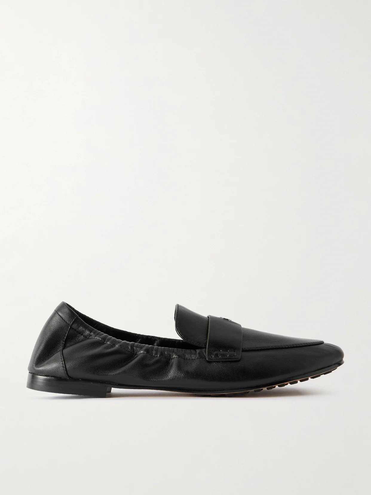 Embellished Leather Loafers - 1