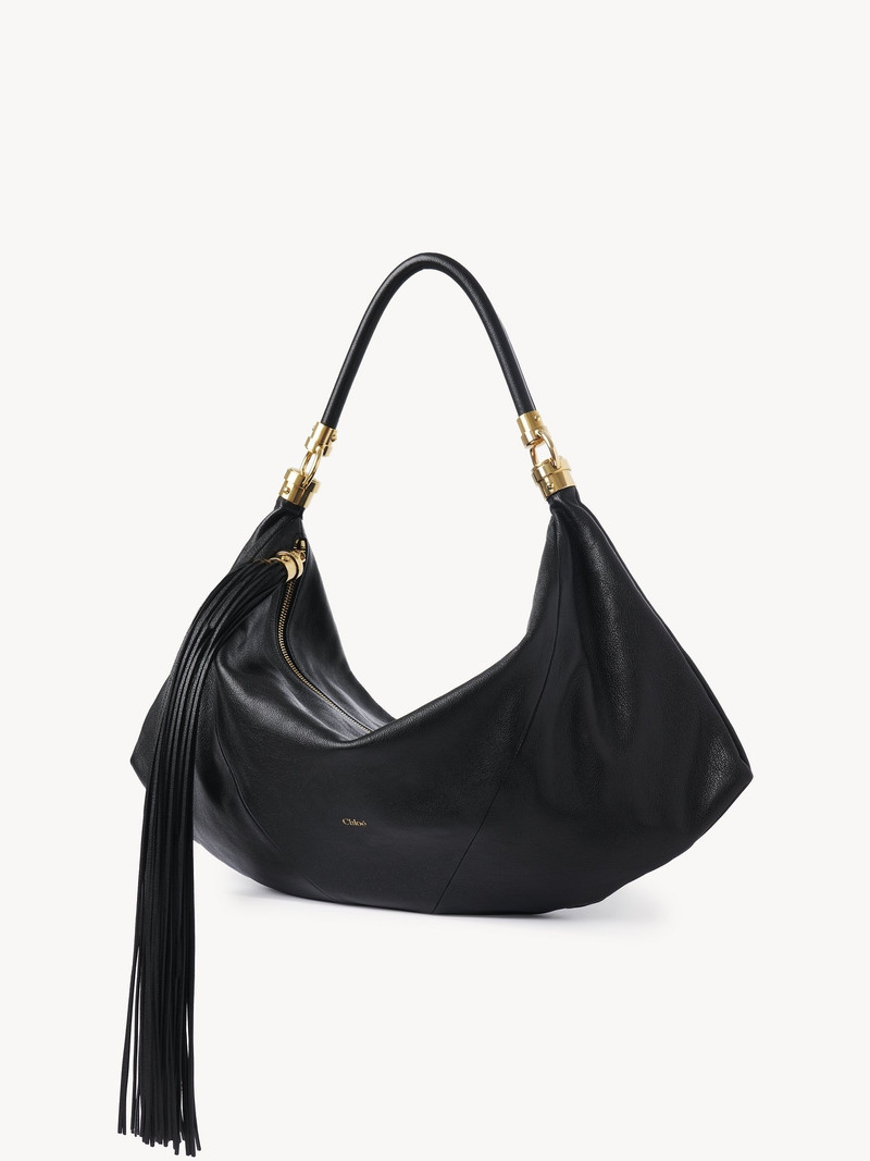 CHLOÉ FOULARD SHOULDER BAG IN GRAINED LEATHER 3