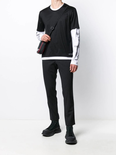 Alexander McQueen layered long-sleeves T-shirt outlook