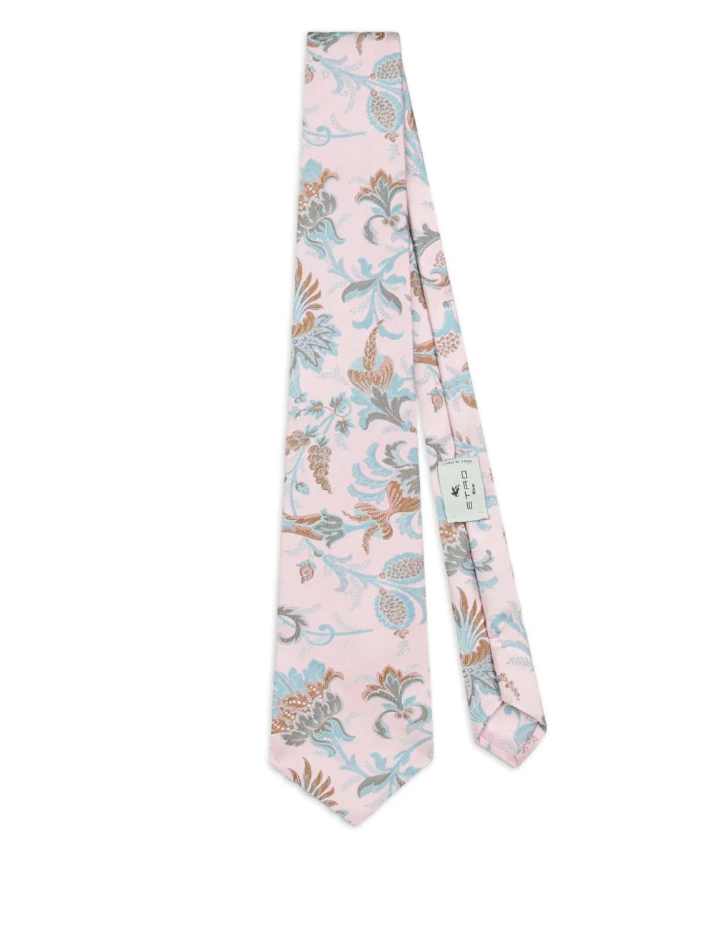 floral-print tie - 1
