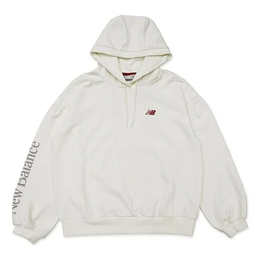 (WMNS) New Balance Sleeve Casual Sports Pullover Ivory NC933032-IV - 1