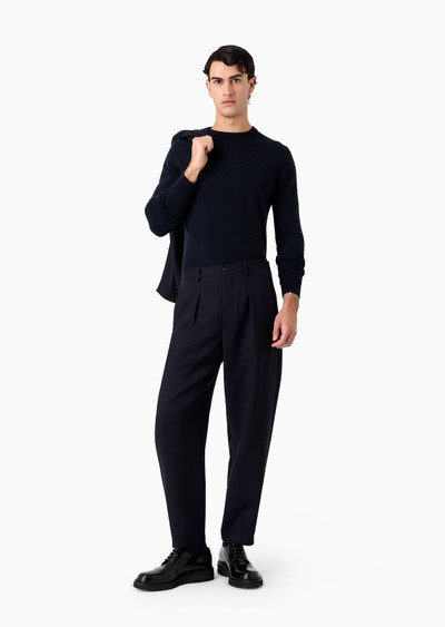 GIORGIO ARMANI Cashmere crew-neck jumper outlook