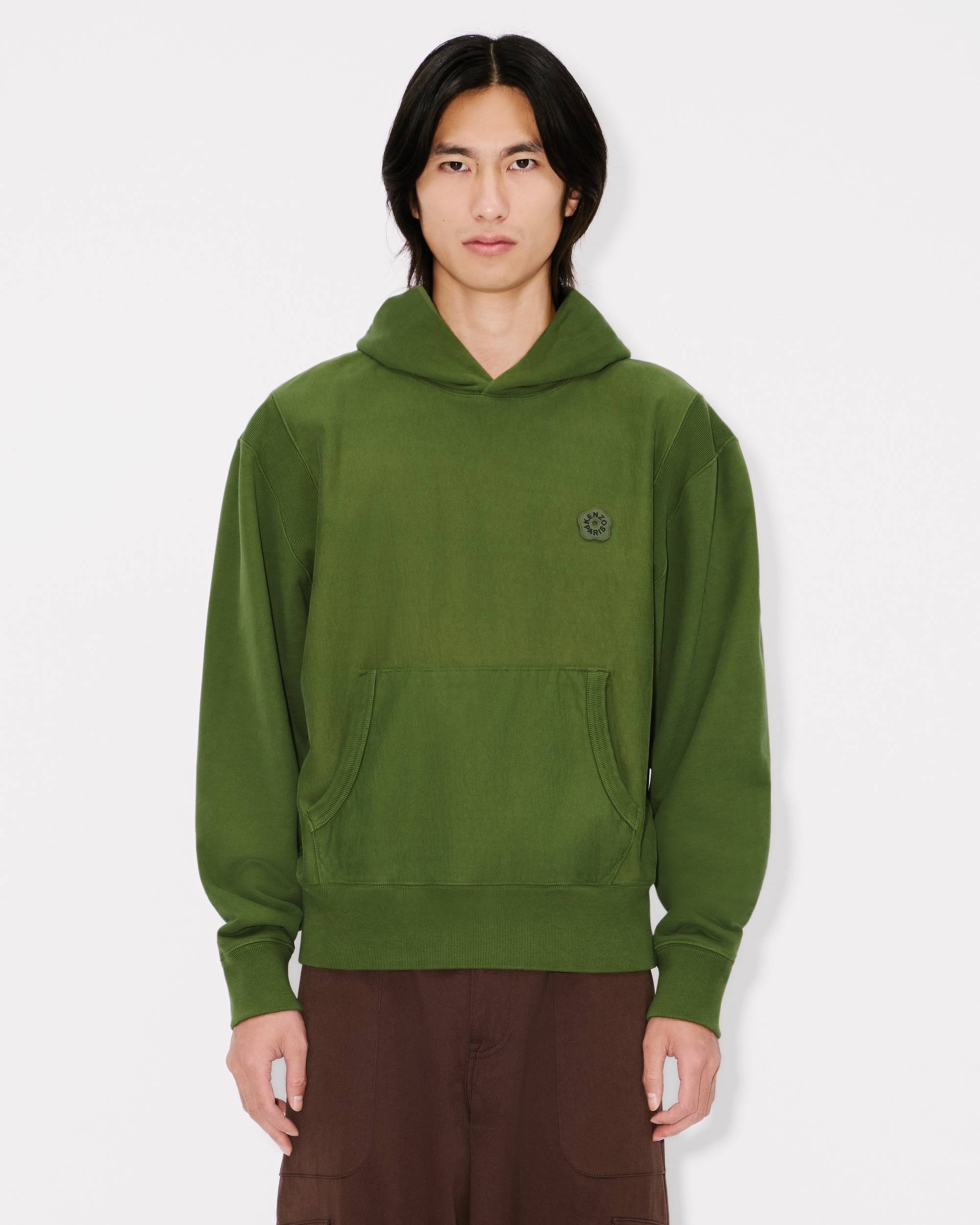 'Boke Flower 2.0' embroidered hoodie in cotton - 3