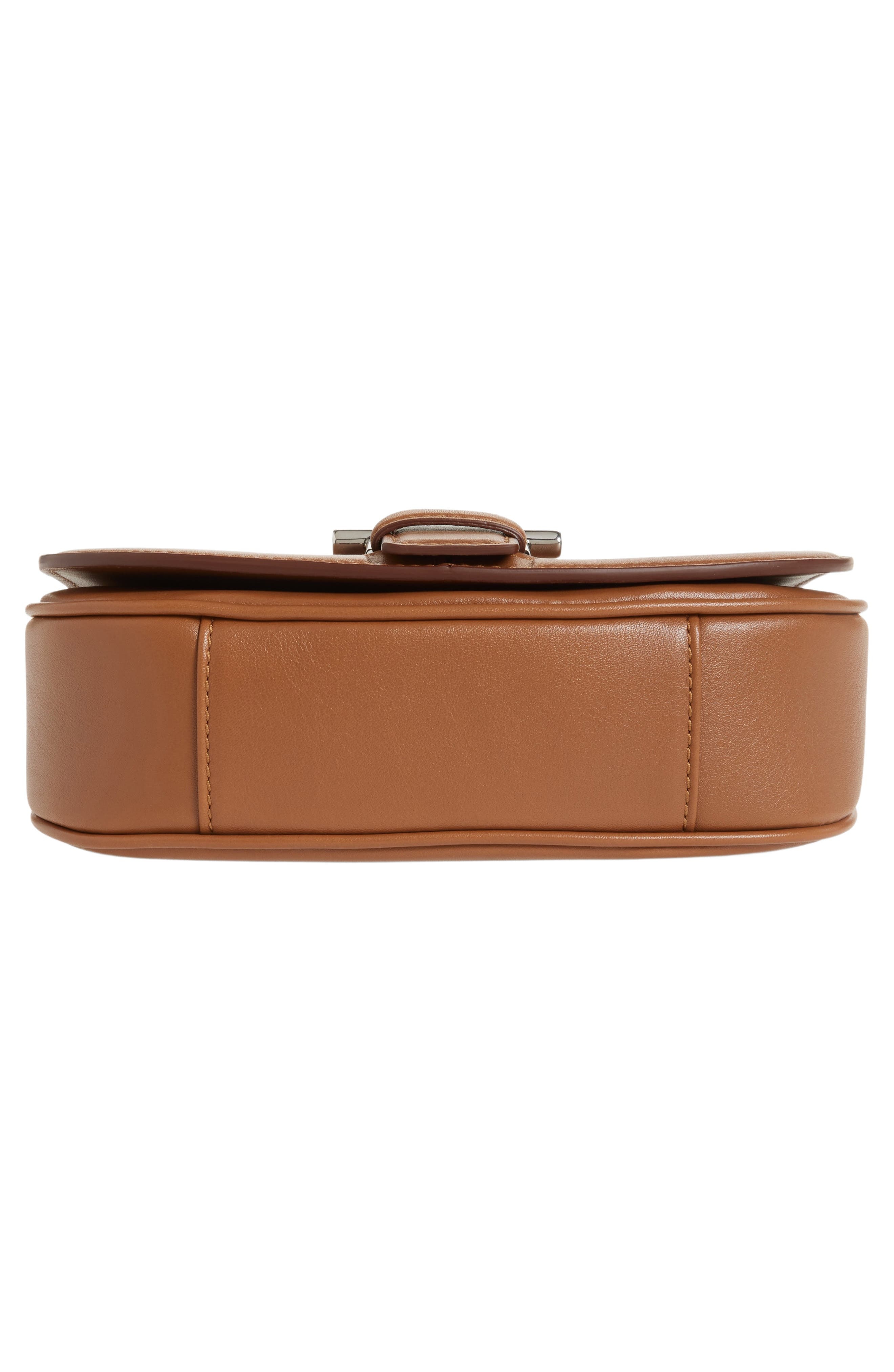 McQueen Mini T-Bar Shoulder Bag in Tan Silver at Nordstrom - 7