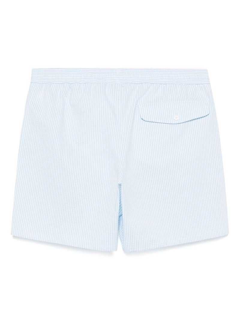 LACOSTE striped swim shorts outlook