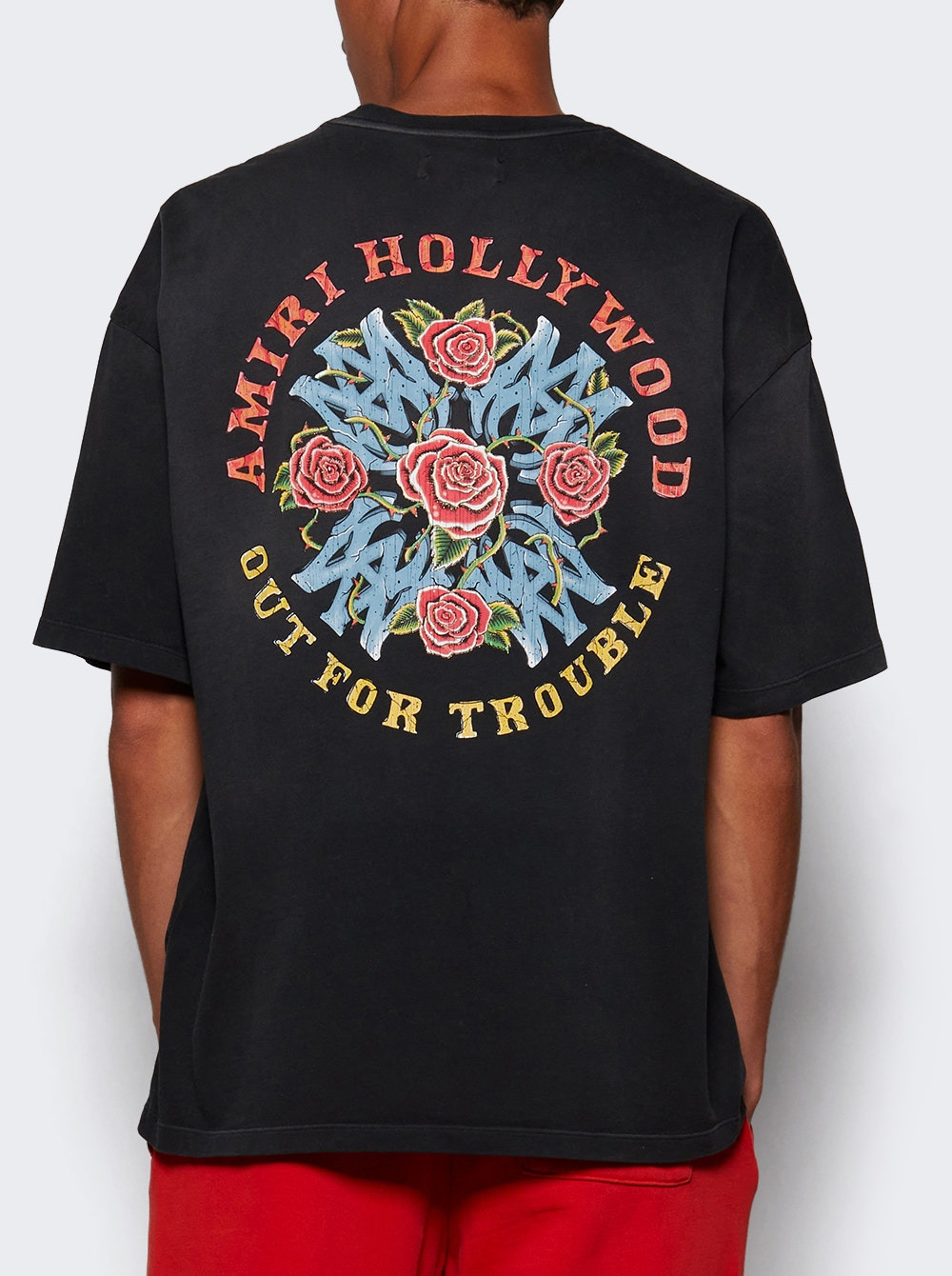 Out For Trouble Oversized Tee Black - 4