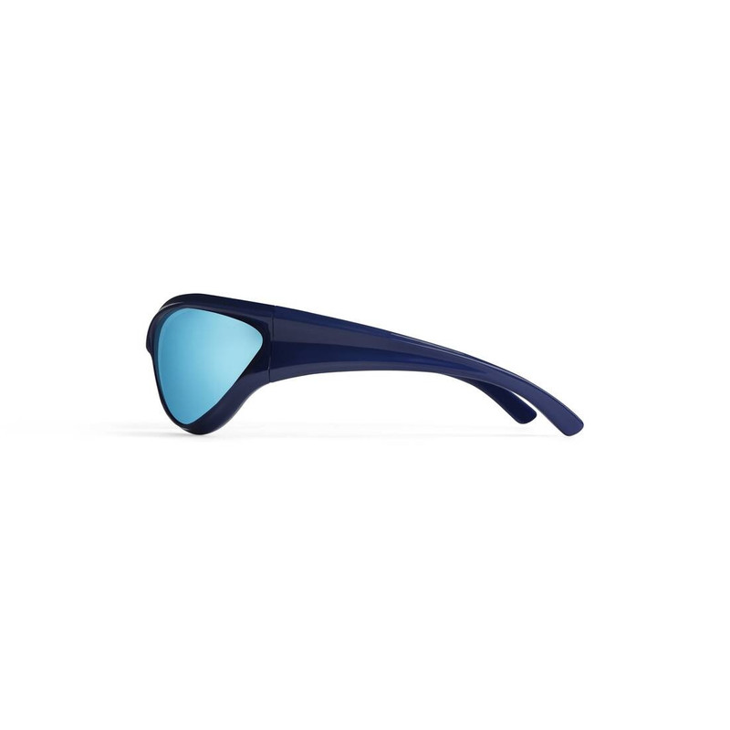 Dynamo Round Sunglasses  in Blue 4