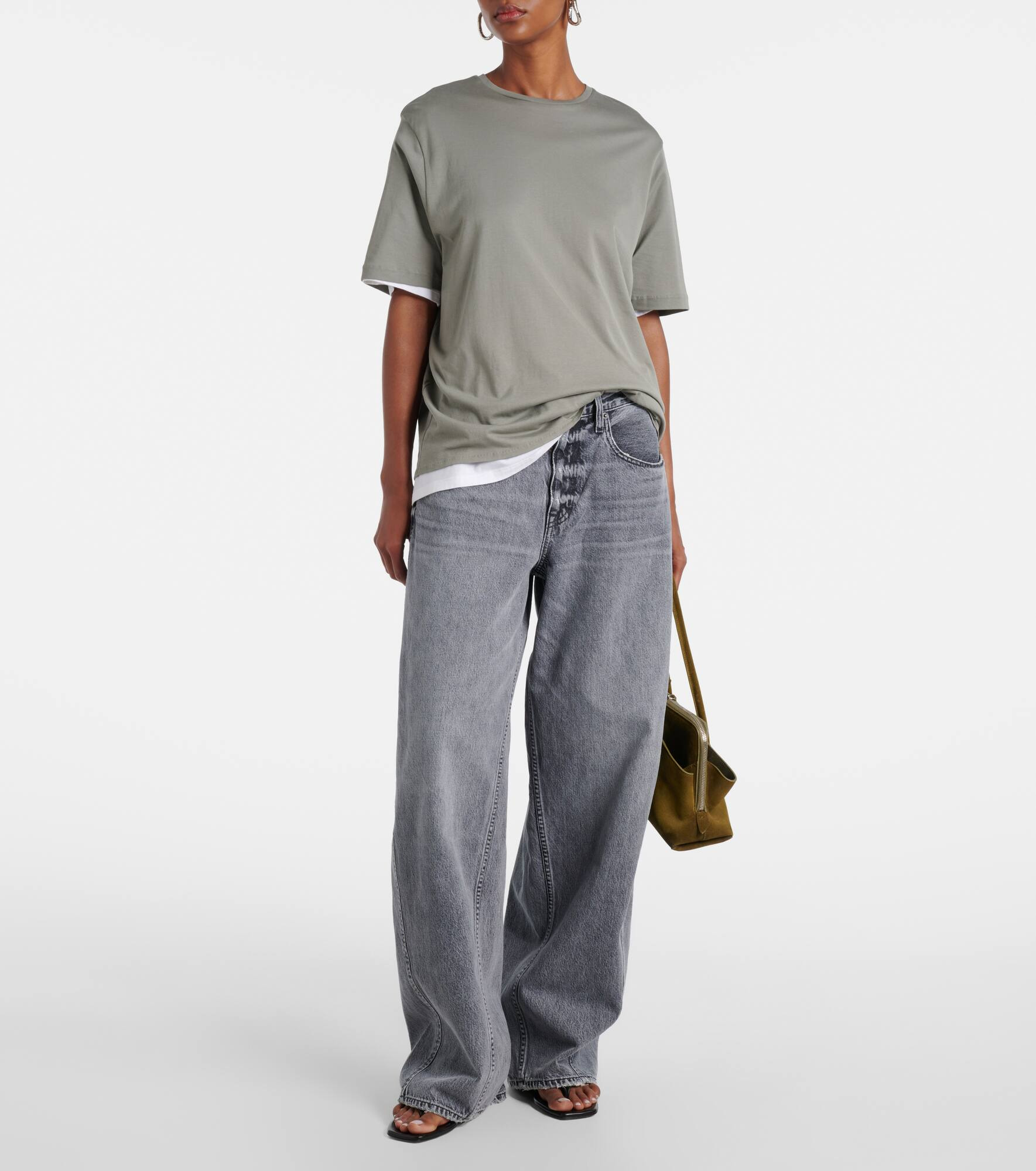 Alex mid-rise wide-leg jeans - 2