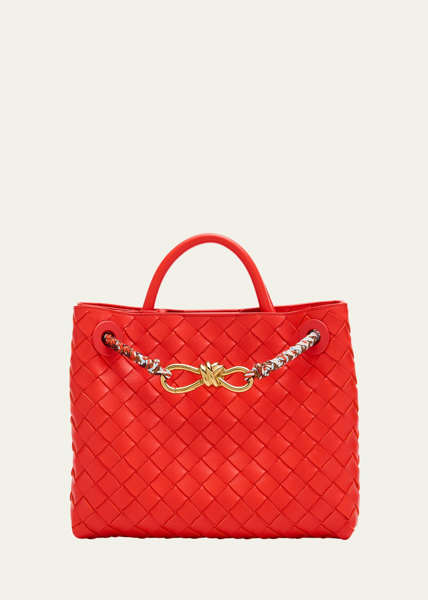 Andiamo Small Leather Top-Handle Bag - 1