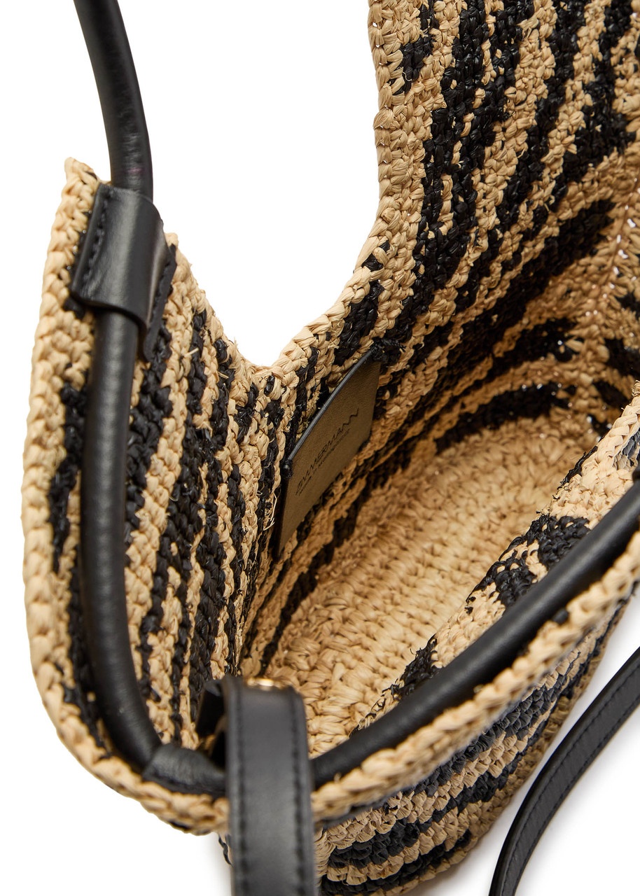 Zimmermann Goldentime Crochet Raffia Tote - 4