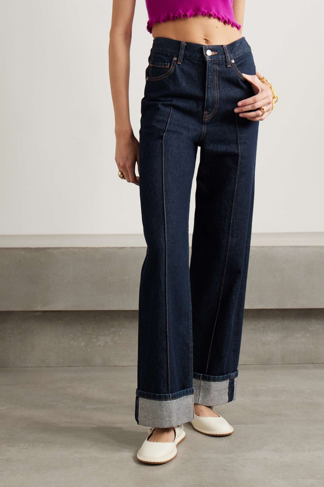 The Genevieve high-rise straight-leg jeans - 3
