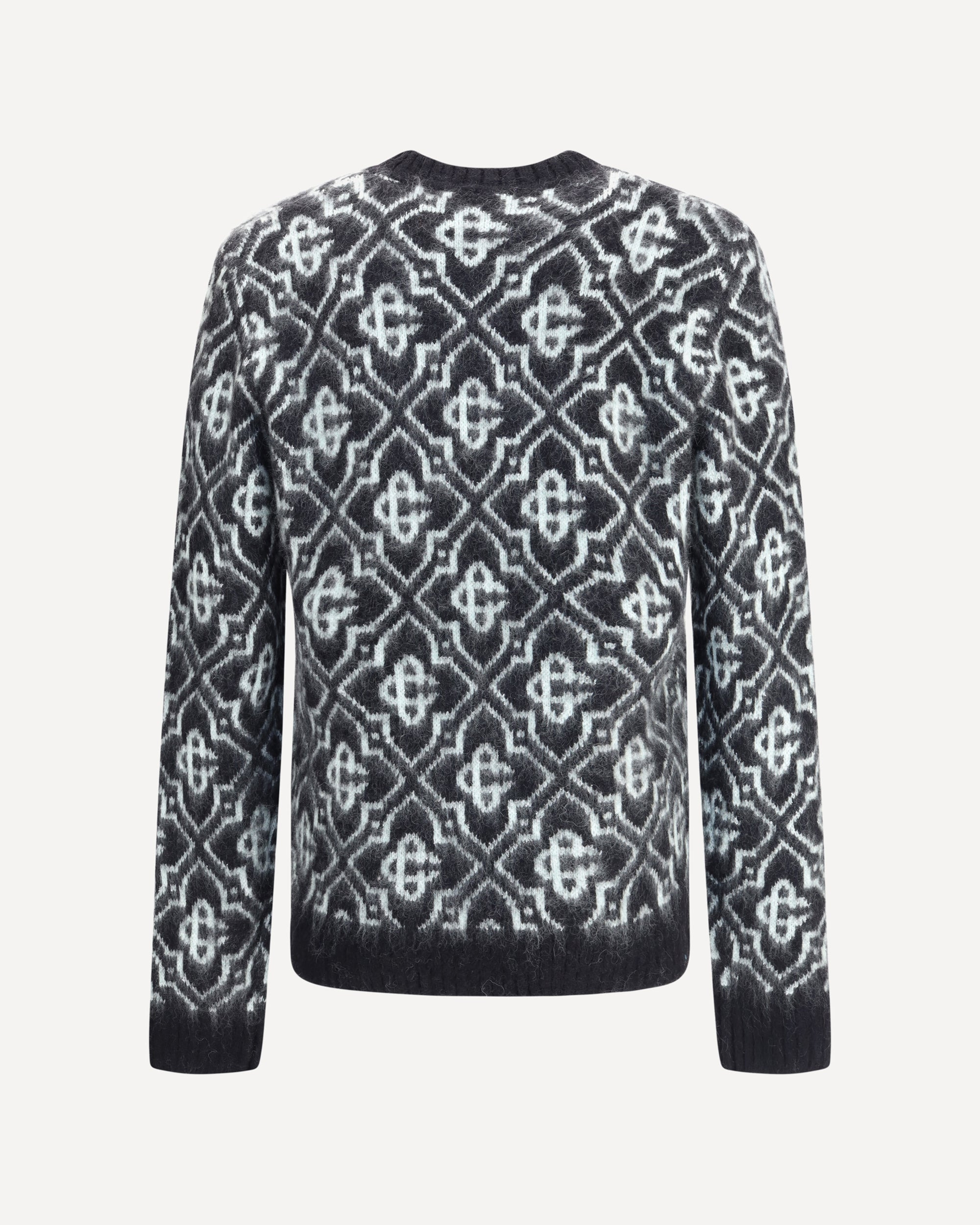 Monogram Crew Sweater - 2