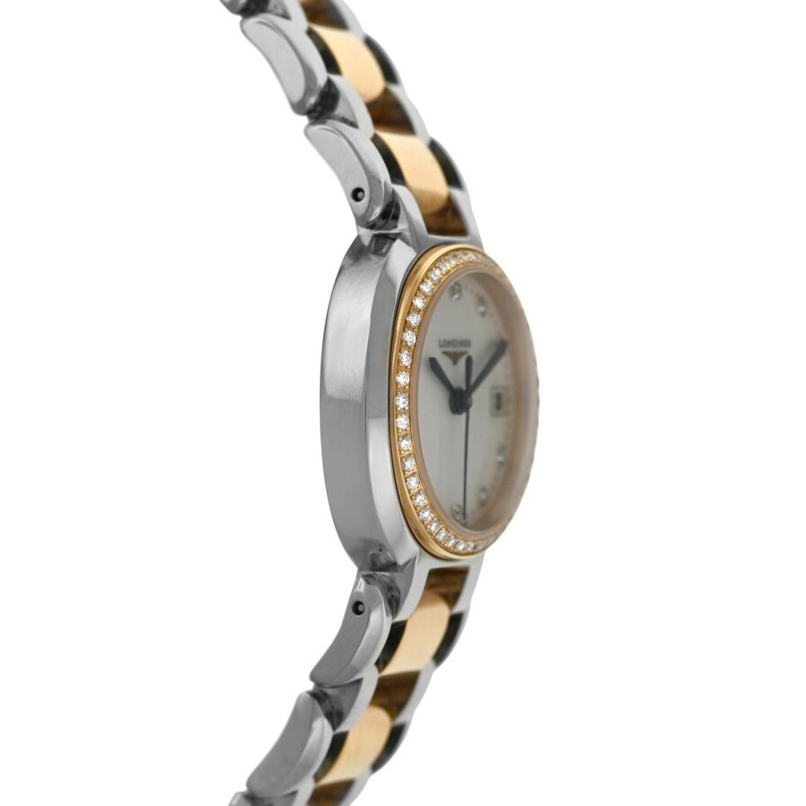 Pre-owned Longines Primaluna Diamond Mother of Pearl Dial Ladies Watch L8.110.5.89.6 - 4