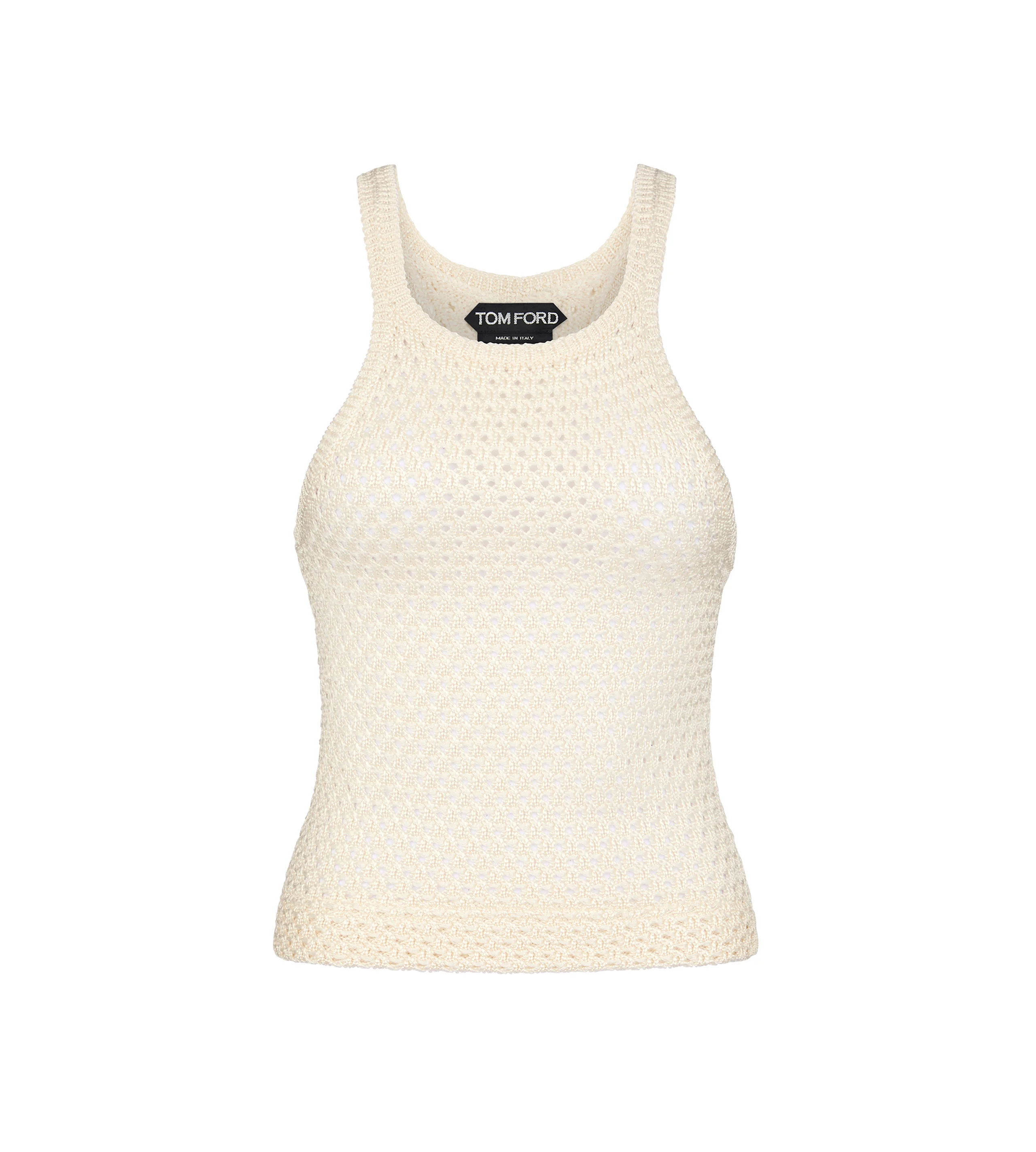 VEST WITH METAL WHITNEY T SHAPED SIGNATURE HARDWARE - 1