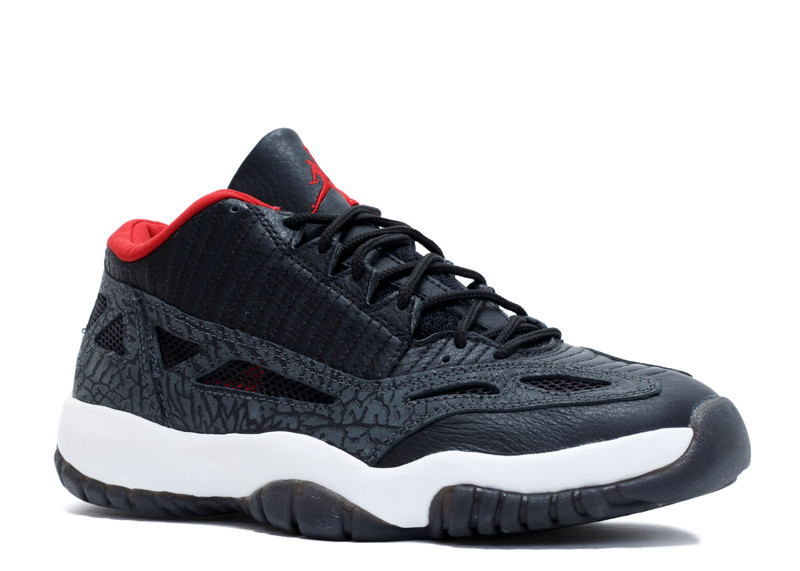 Jordan JORDAN 11 RETRO LOW IE 'BLACK CHARCOAL RED' 2003 outlook