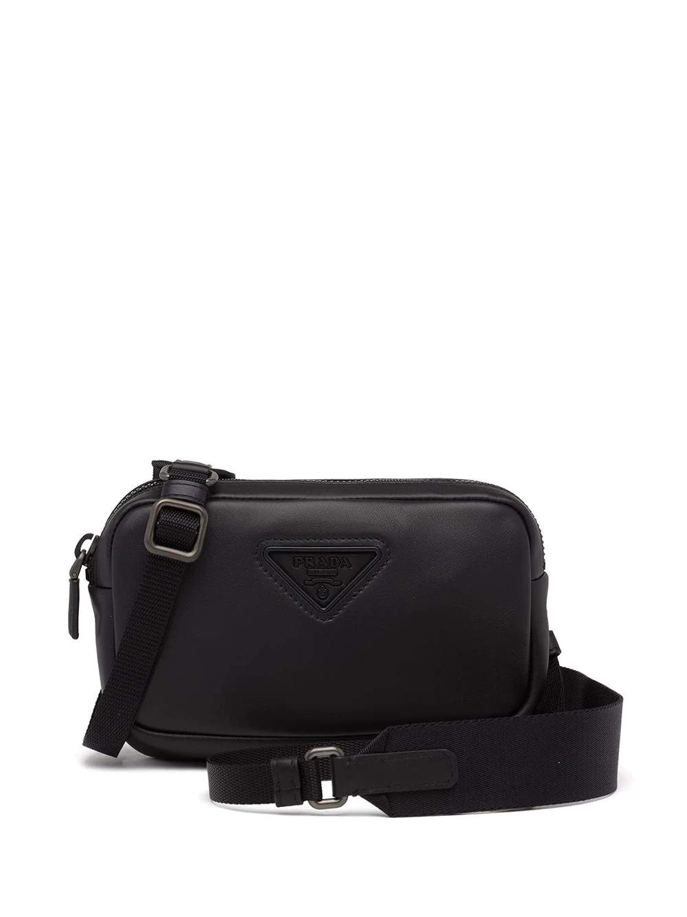 compact logo shoulder bag - 1