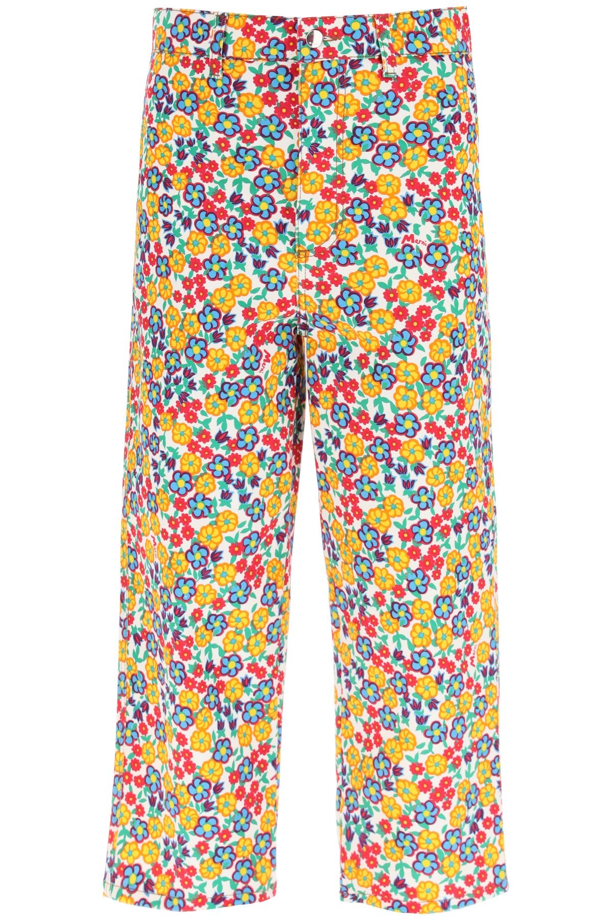 OVER TROUSERS WITH POP GARDEN PRINT - 1