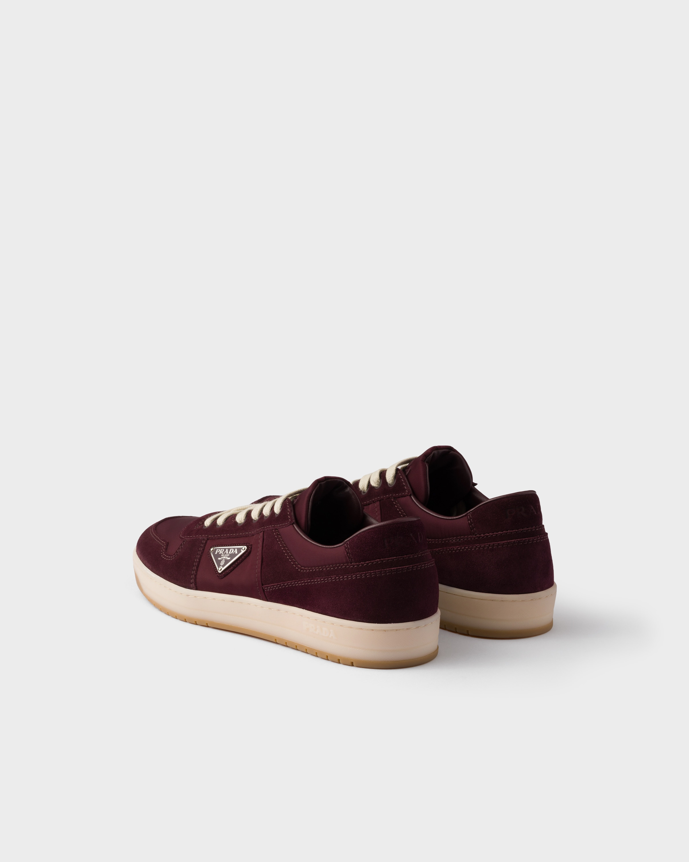 Downtown Re-Nylon and suede sneakers - 5
