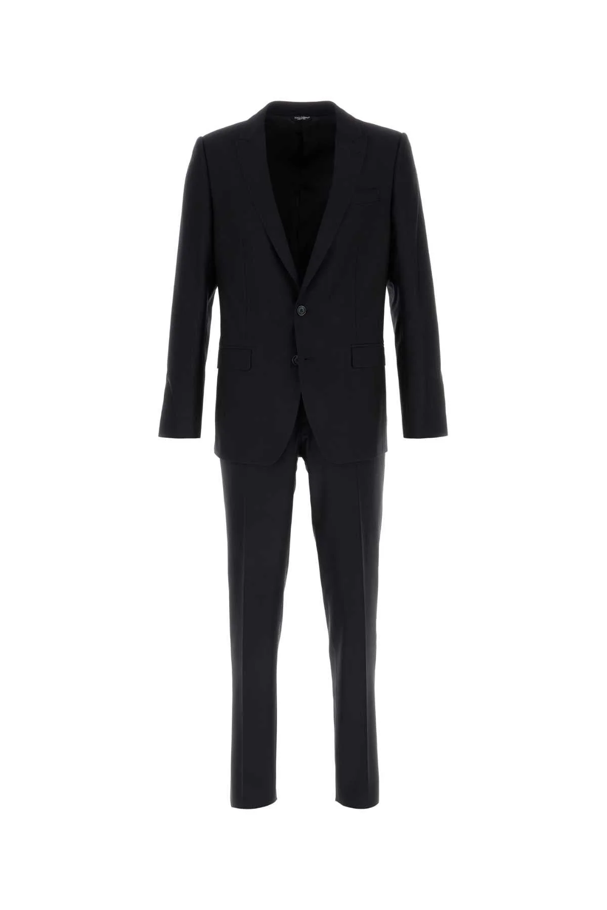 Dolce & Gabbana Men Midnight Blue Wool Blend Suit - 1