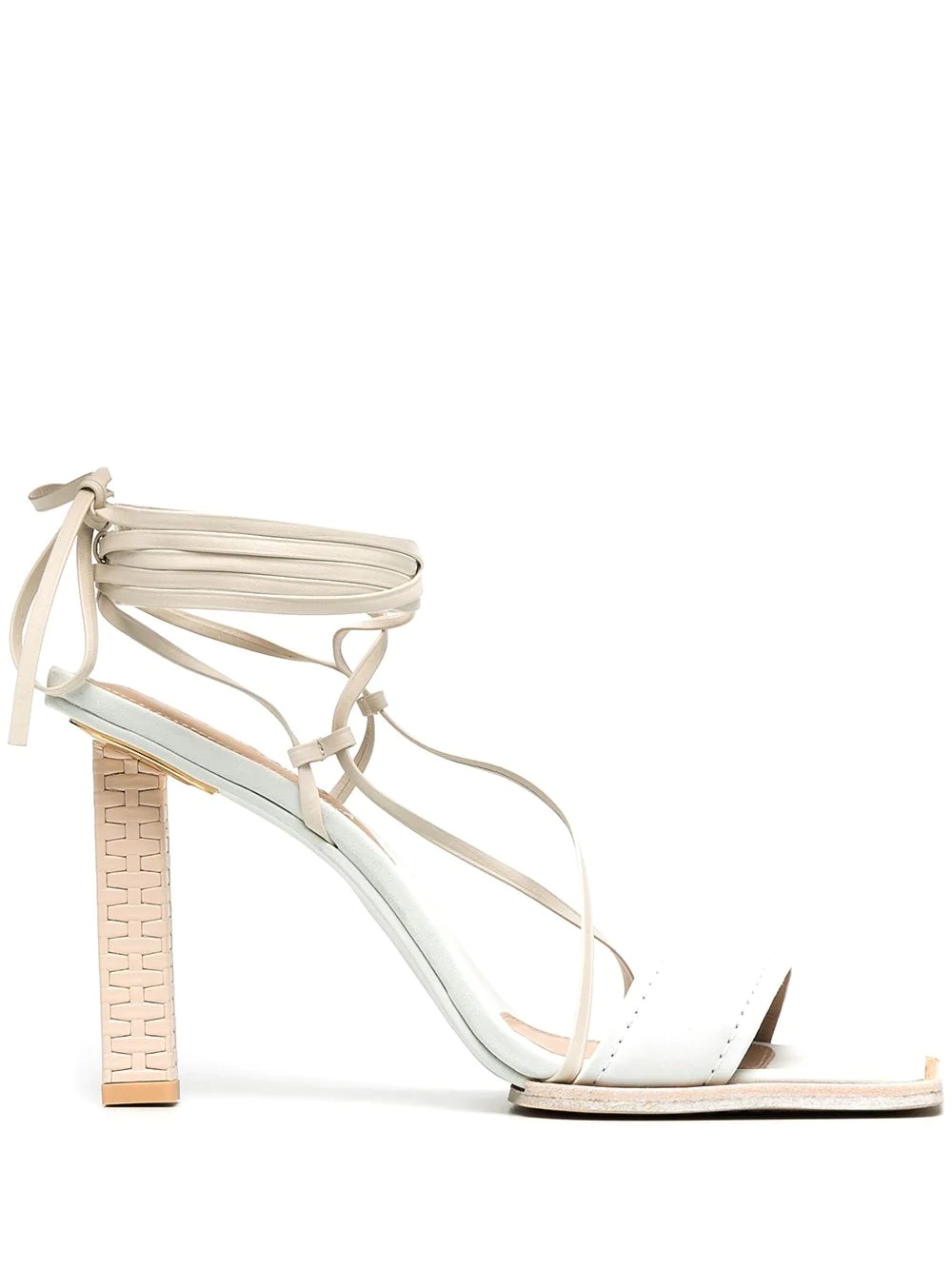 strap-detail sandals - 1