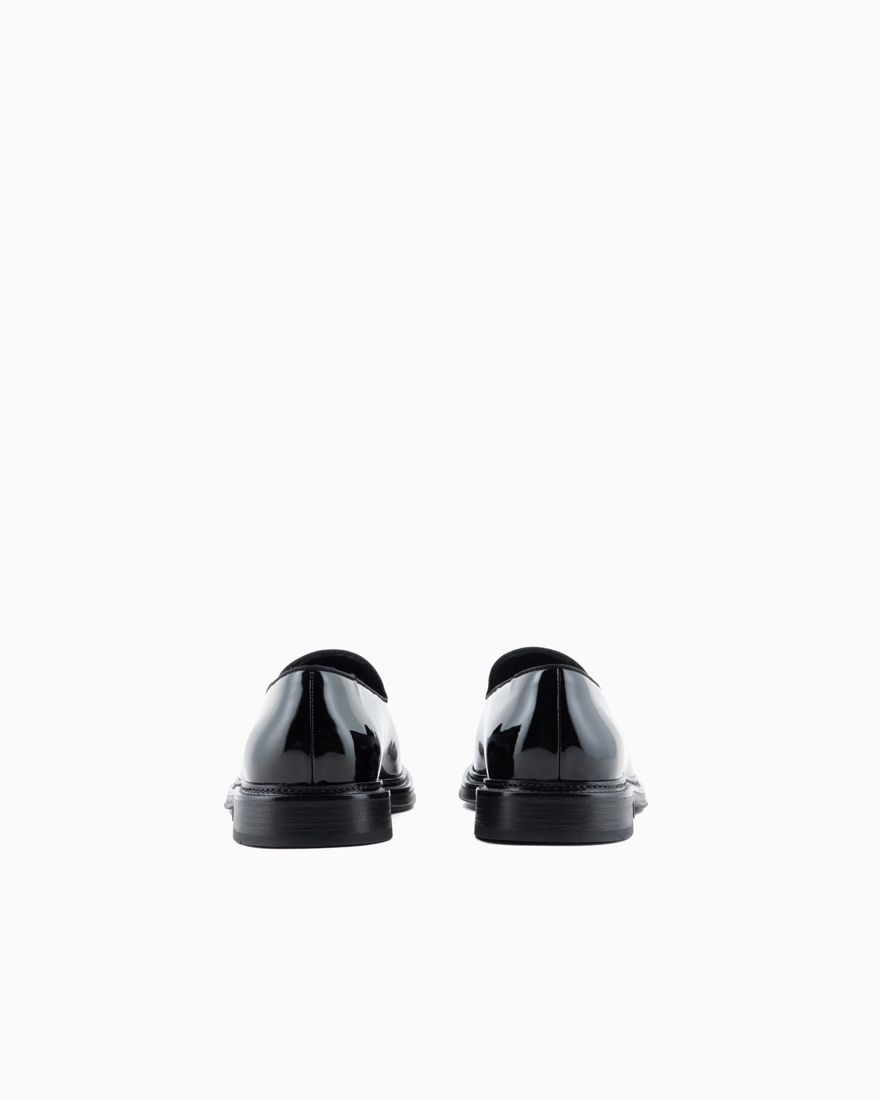 Patent-leather slipper loafers - 4