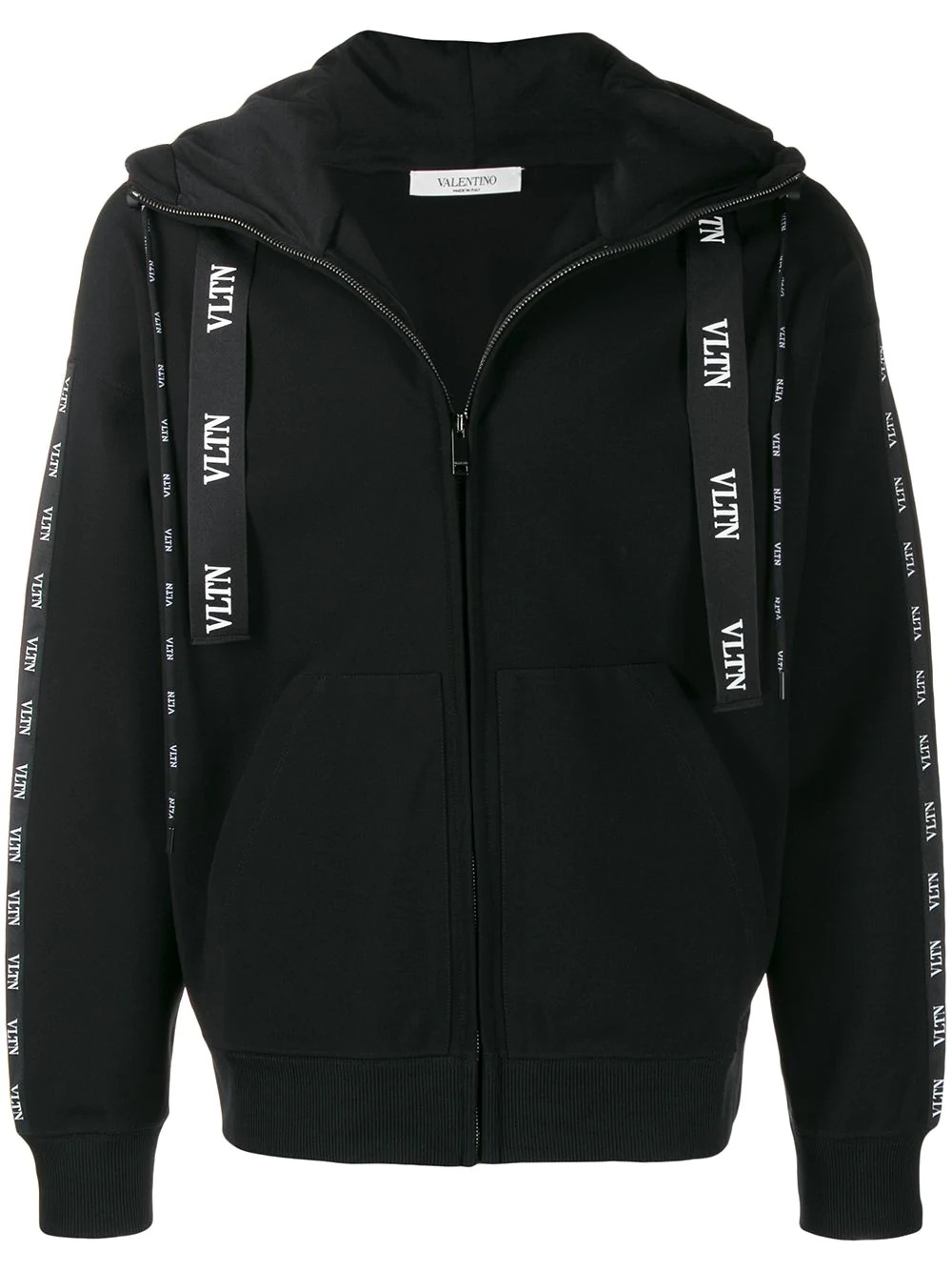 VLTN logo hooded jacket - 1