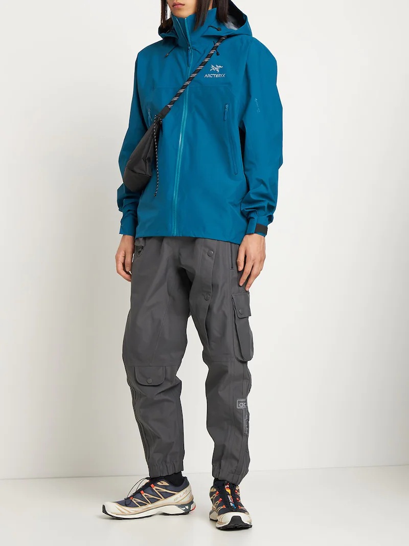 BLUE VERSION RAIN CARGO PANTS - 2