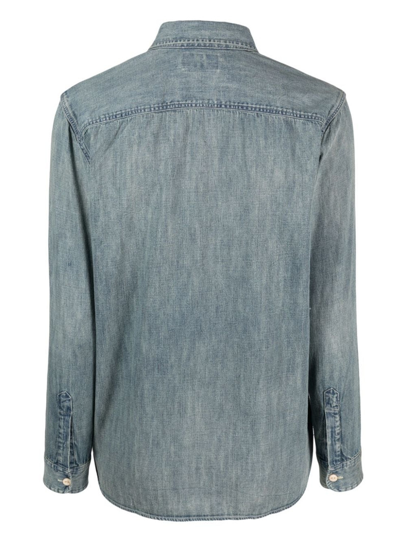 RRL by Ralph Lauren denim cotton shirt outlook
