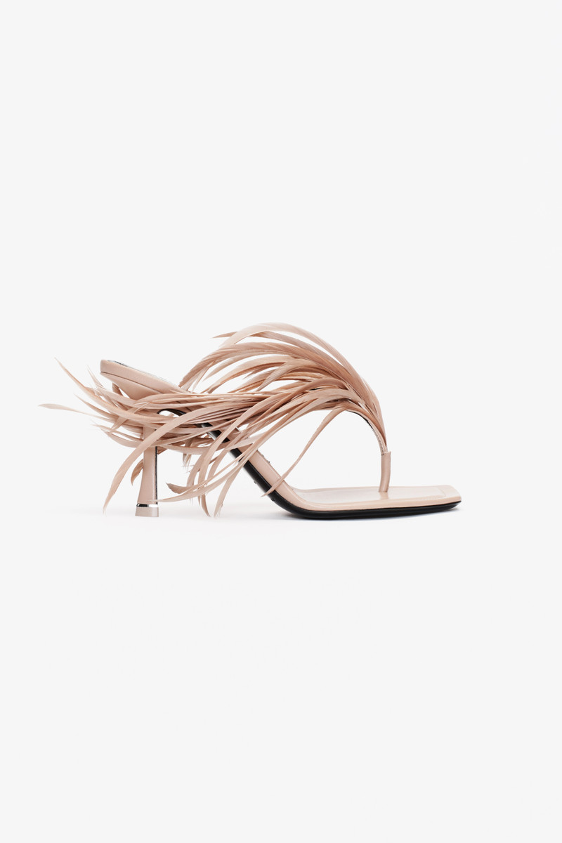 IVY FEATHER SANDAL 1