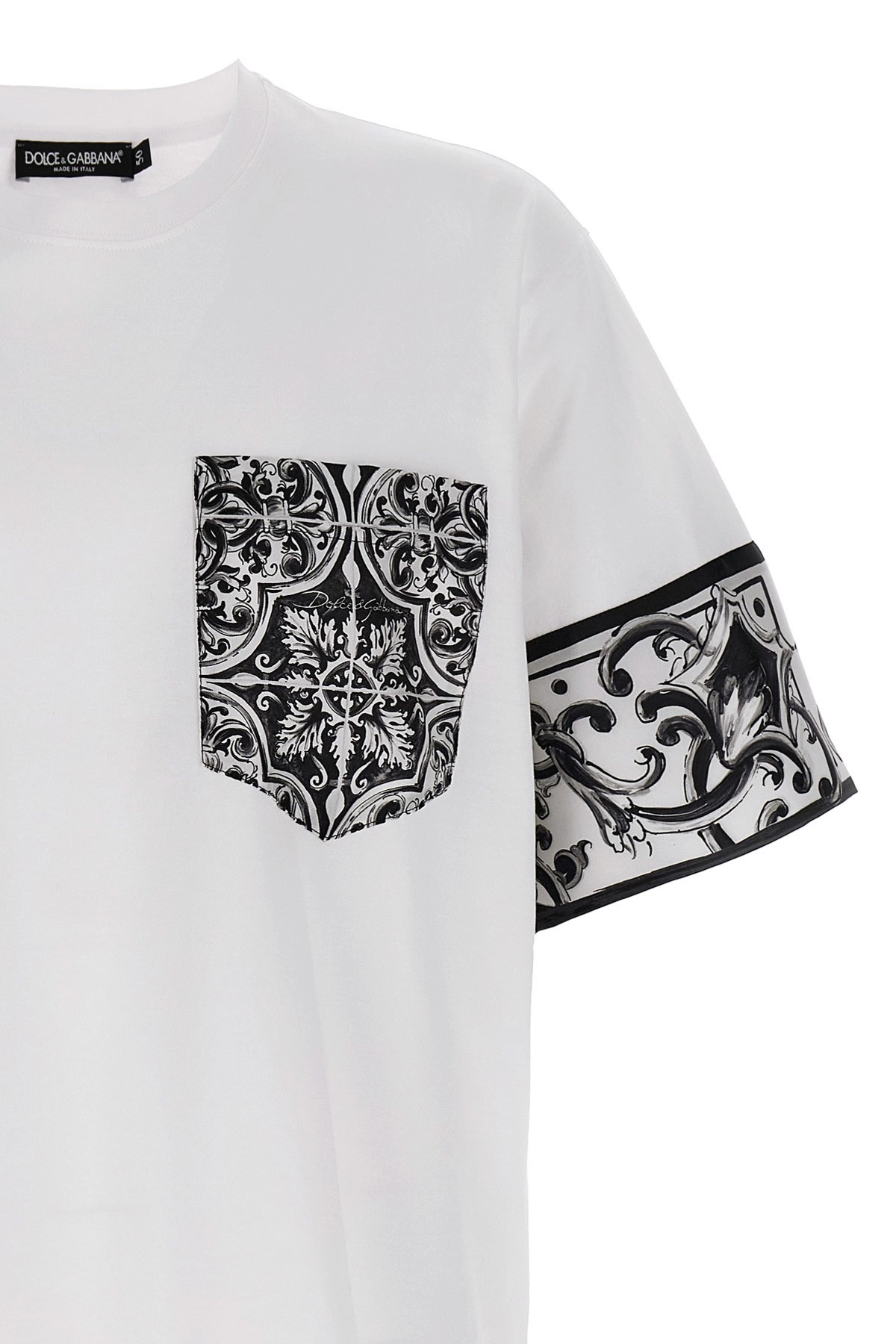 'Maiolica' print T-shirt - 4