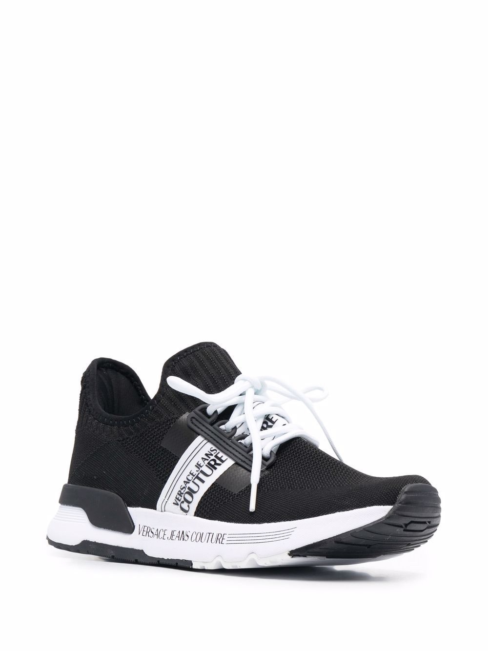 logo band low-top sneakers - 2