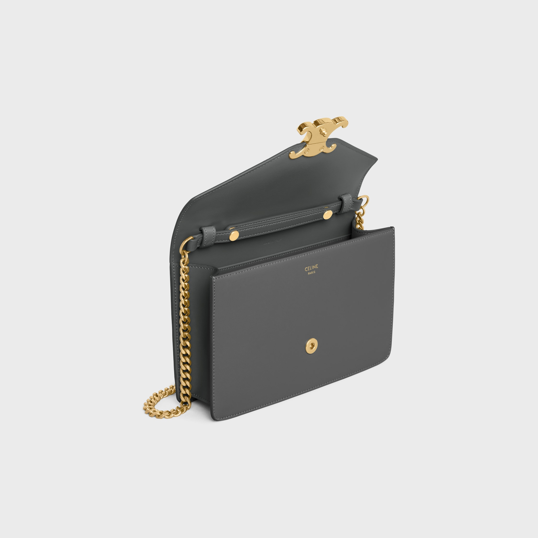 WALLET ON CHAIN MARGO in Shiny calfskin - 4