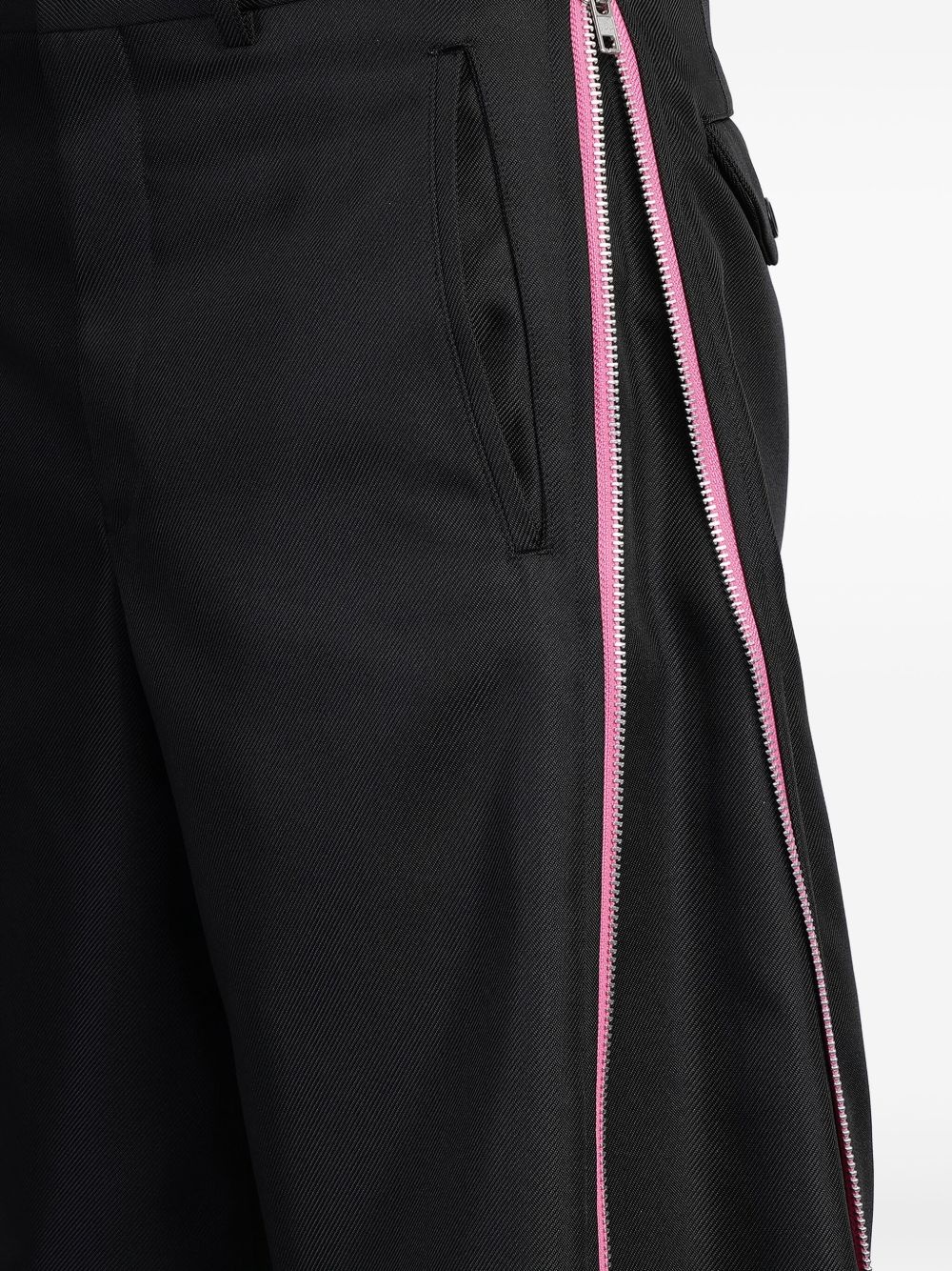 zip-detailing shorts - 5