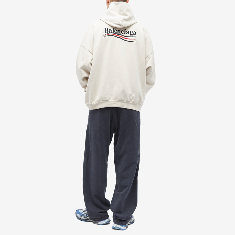BALENCIAGA Balenciaga Political Campaign Popover Hoodie outlook