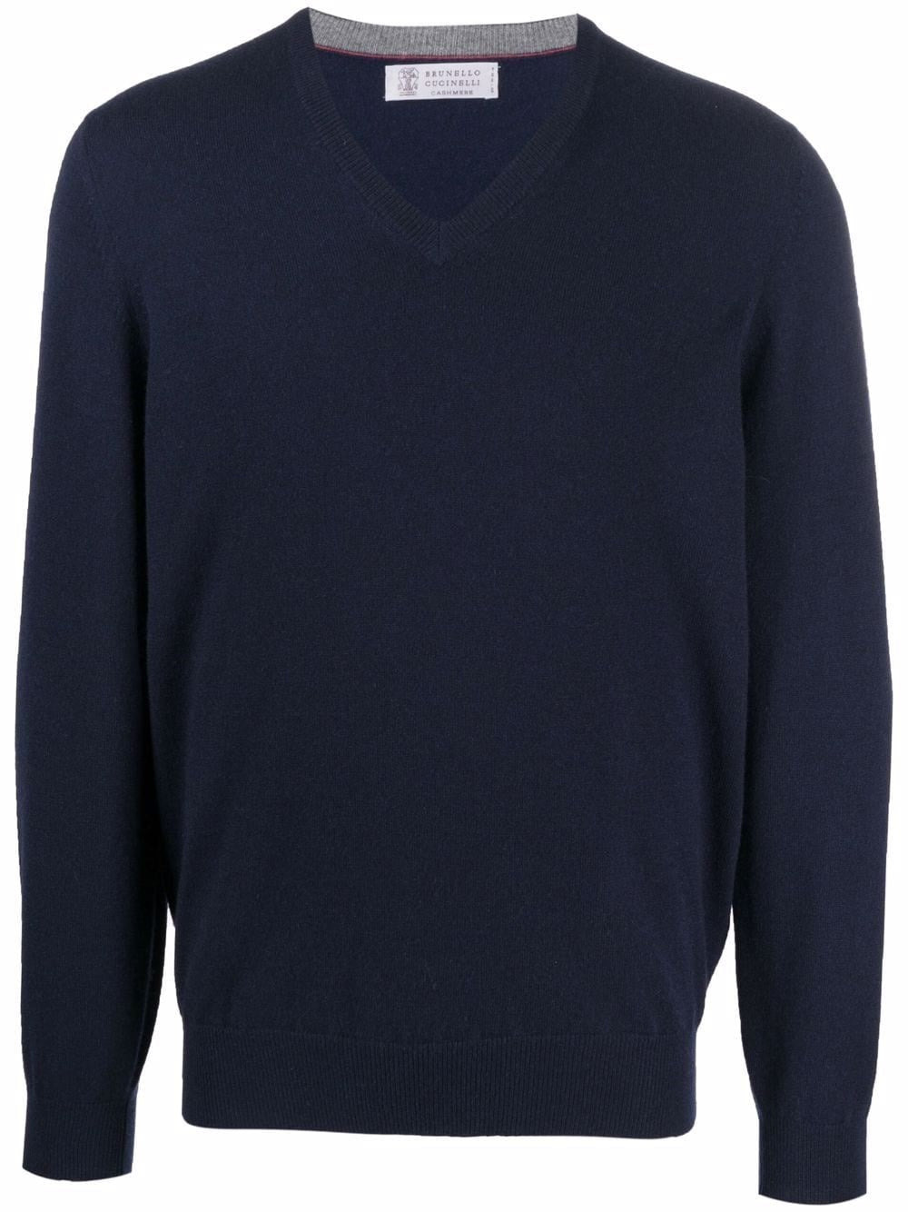 Brunello Cucinelli Men Cashmere Sweater - 1
