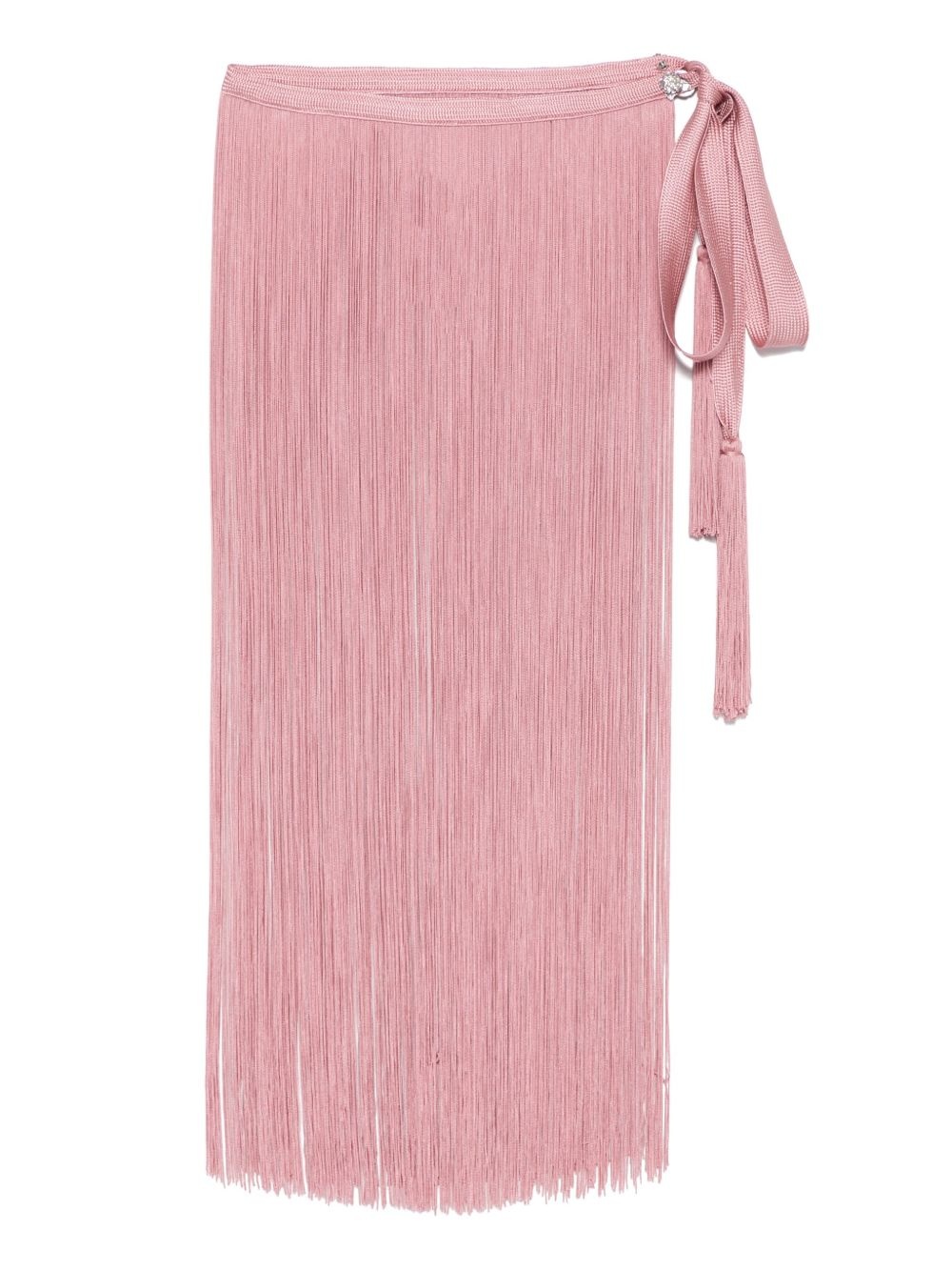 fringed mini skirt - 2