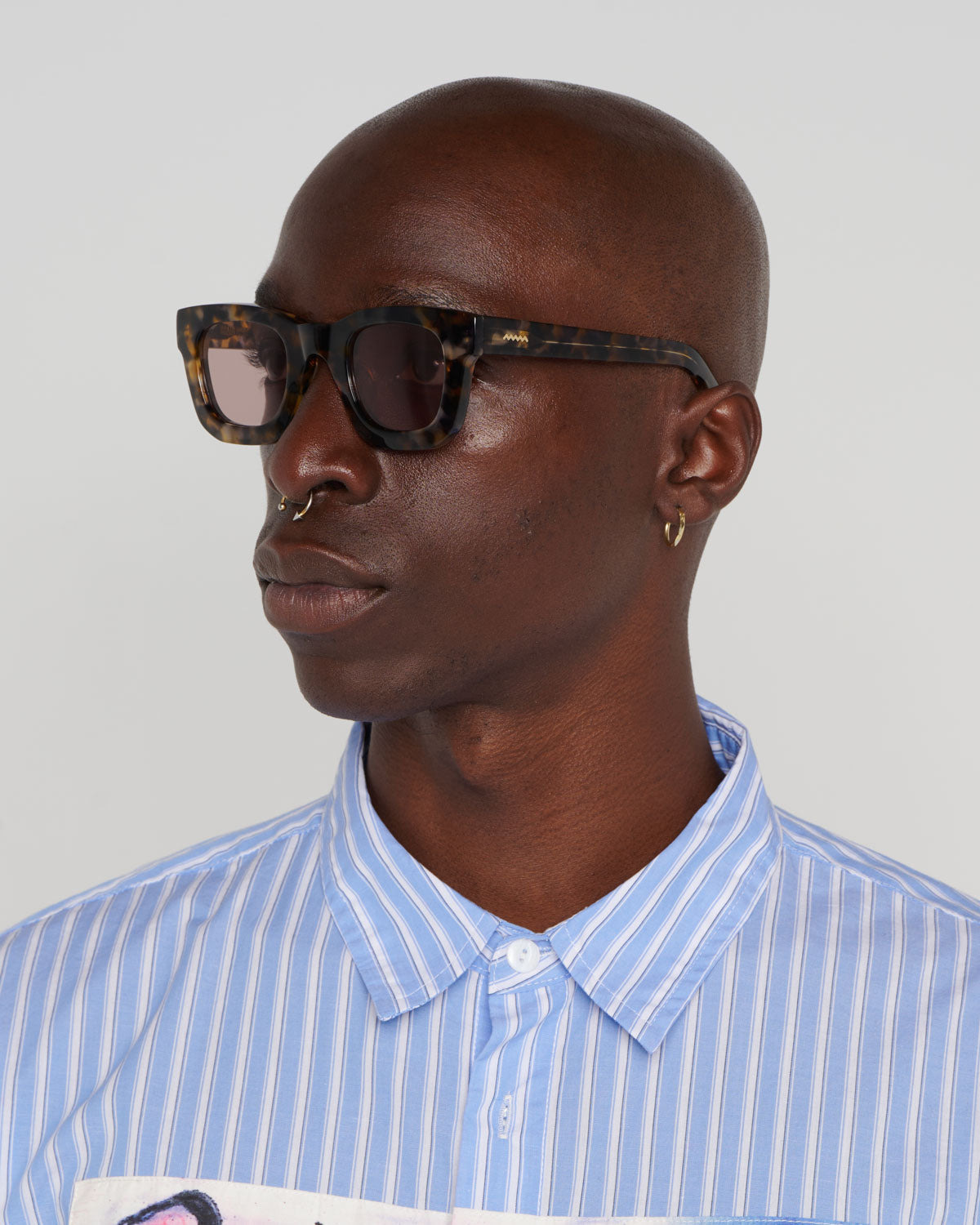 Elia Post Modern Primitive Eye Protection - Brown Tortoise - 4
